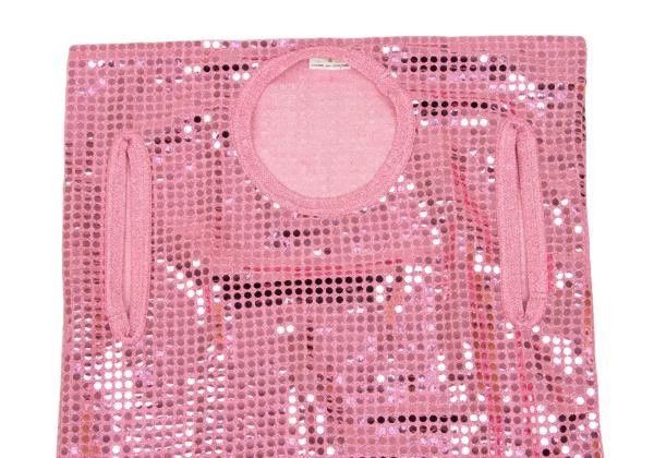 Comme des Garcons Comme Des Garcons Pink Vintage Sequin Top Size S / US 4 / IT 40 - 4 Thumbnail