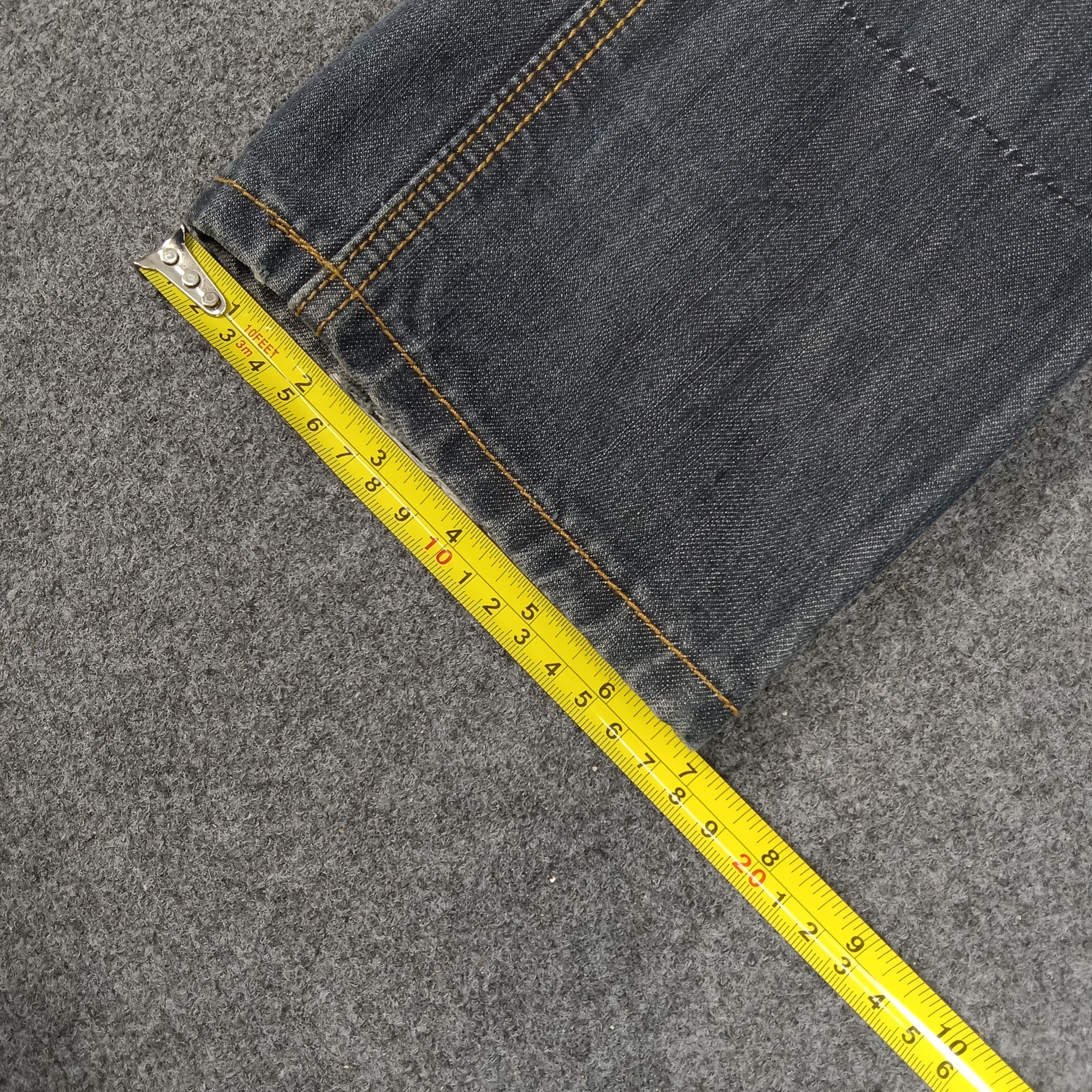 Japanese Brand × Vintage Evisu Japanese Brand Daicock Custom Art Denim Jeans Size US 31 - 14 Thumbnail