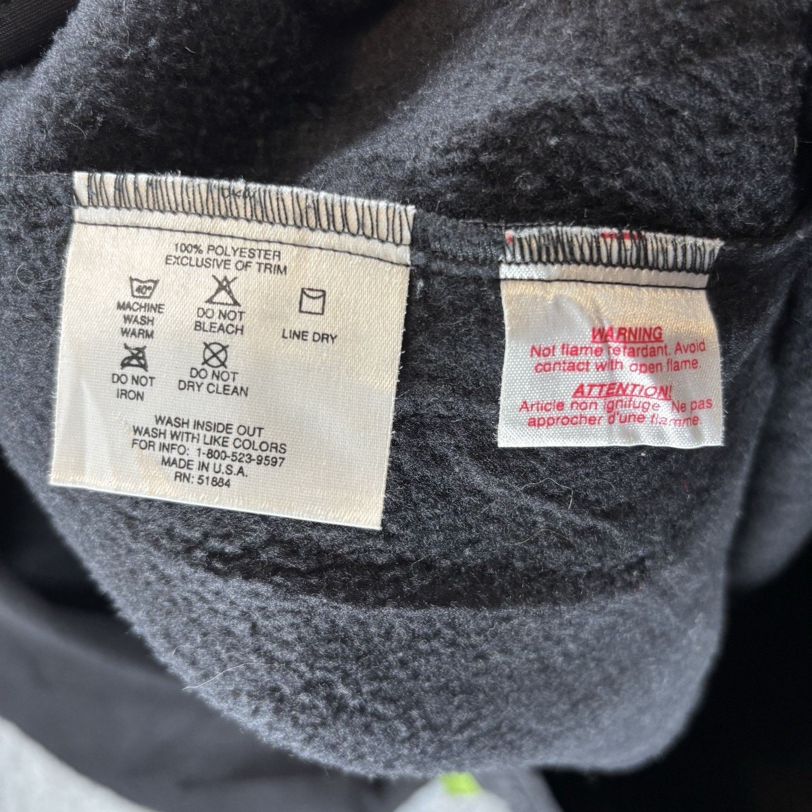 Patagonia Vintage 80's Patagonia Jacket Men’s XL Black 25021 USA Made Size US XL / EU 56 / 4 - 5 Thumbnail