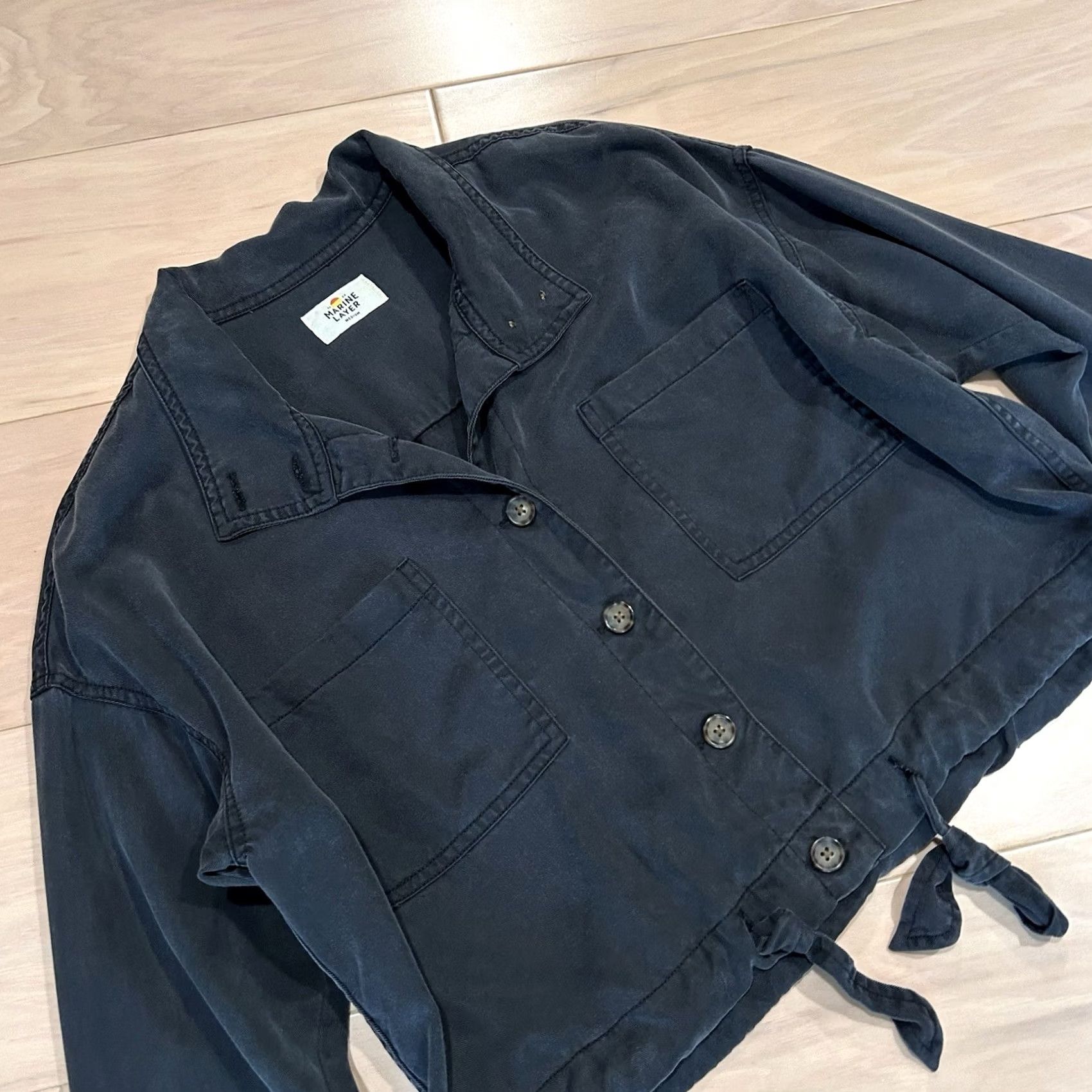 Marine Layer Marine Layer Oslo Utility Jacket Black Womens Medium Size M / US 6-8 / IT 42-44 - 2 Thumbnail