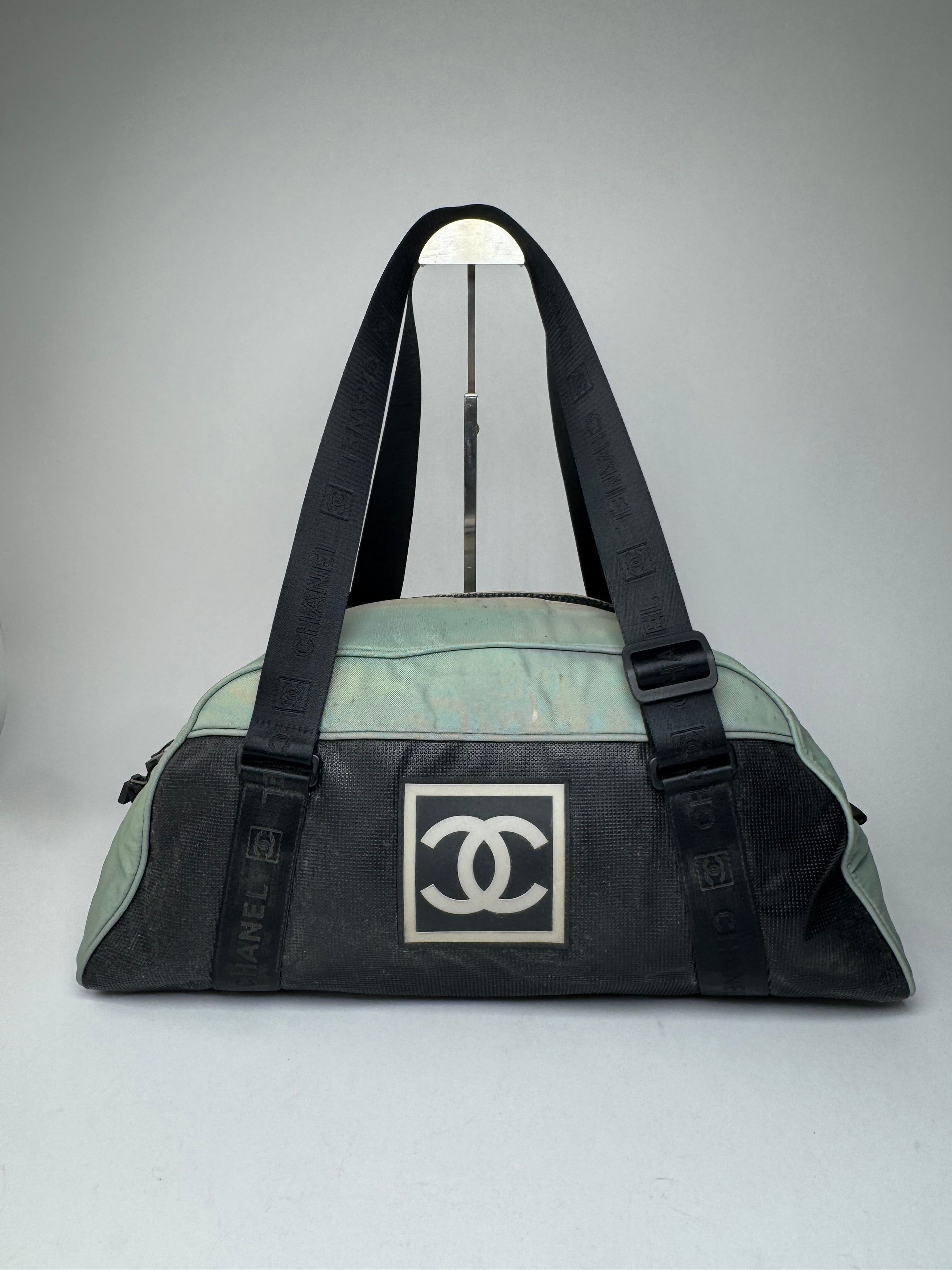 Chanel Vintage Sport Duffel Bag Mint Black Size ONE SIZE - 1 Thumbnail