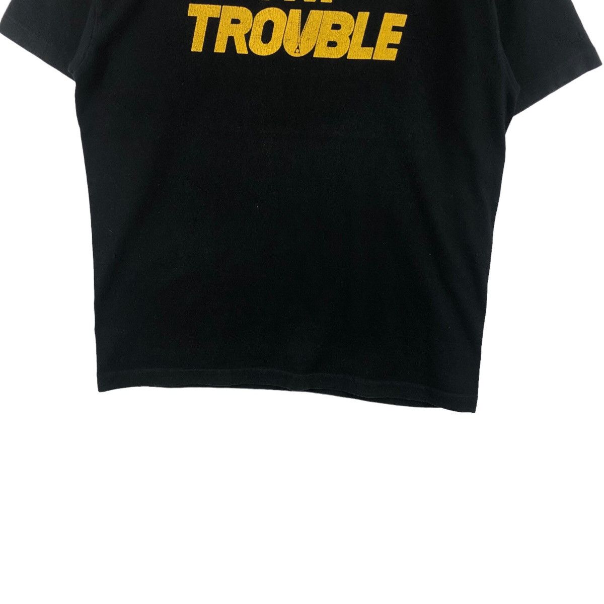 Vintage × Warehouse × Warehouse & Co. Pick!! Vtg WAREHOUSE CO. 'I'm Trouble' Top Tee Tshirt Size US M / EU 48-50 / 2 - 4 Thumbnail