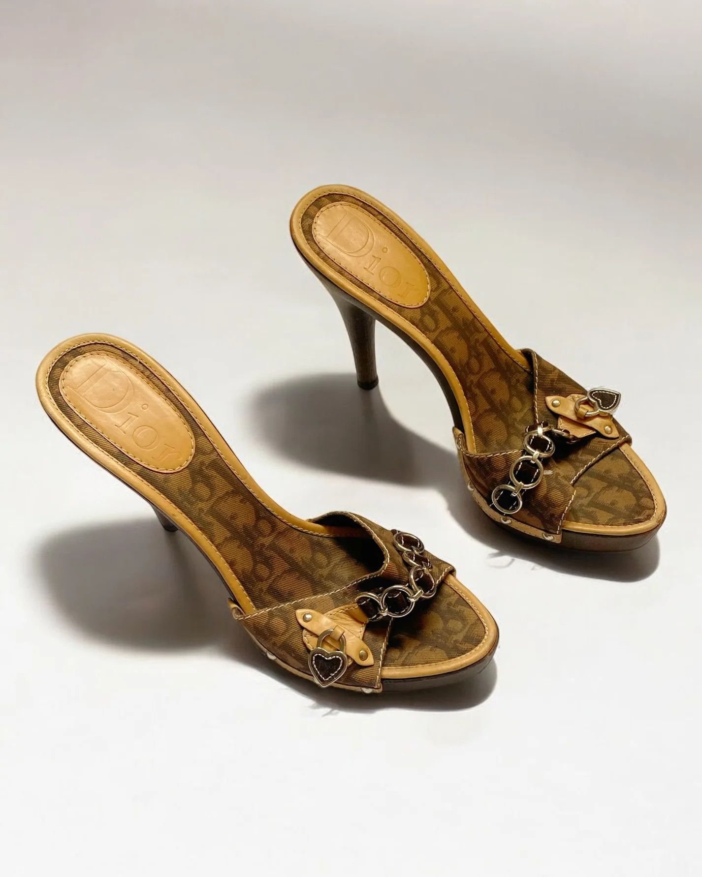 Dior Christian Dior by John Galliano Romantique Clogs, SS 2006 Size US 9.5 / IT 39.5 - 1 Thumbnail