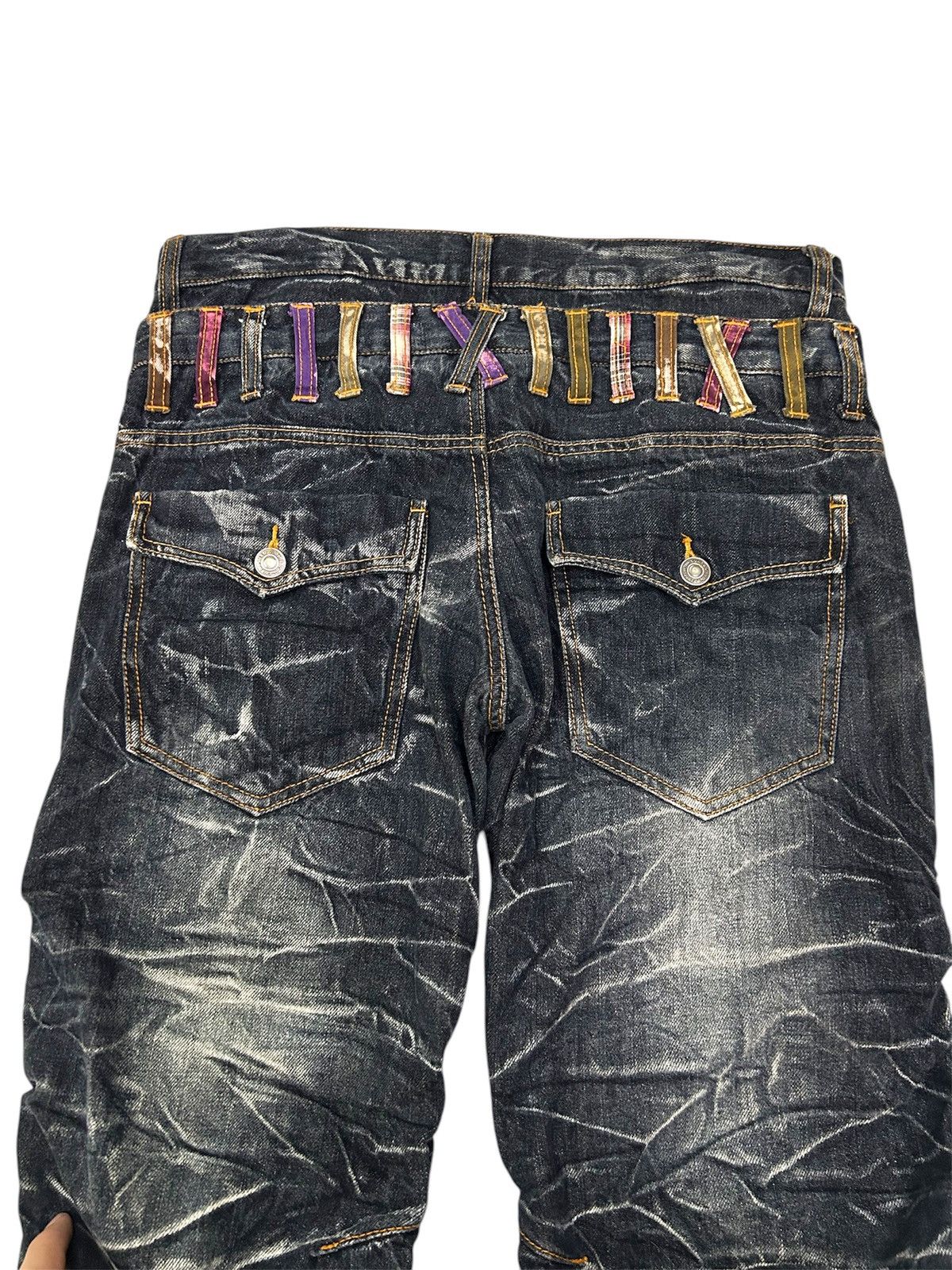 Japanese Brand × Vintage Vintage Nylaus Clothing Japanese Denim Streetstyle Jeans Size US 33 - 4 Thumbnail