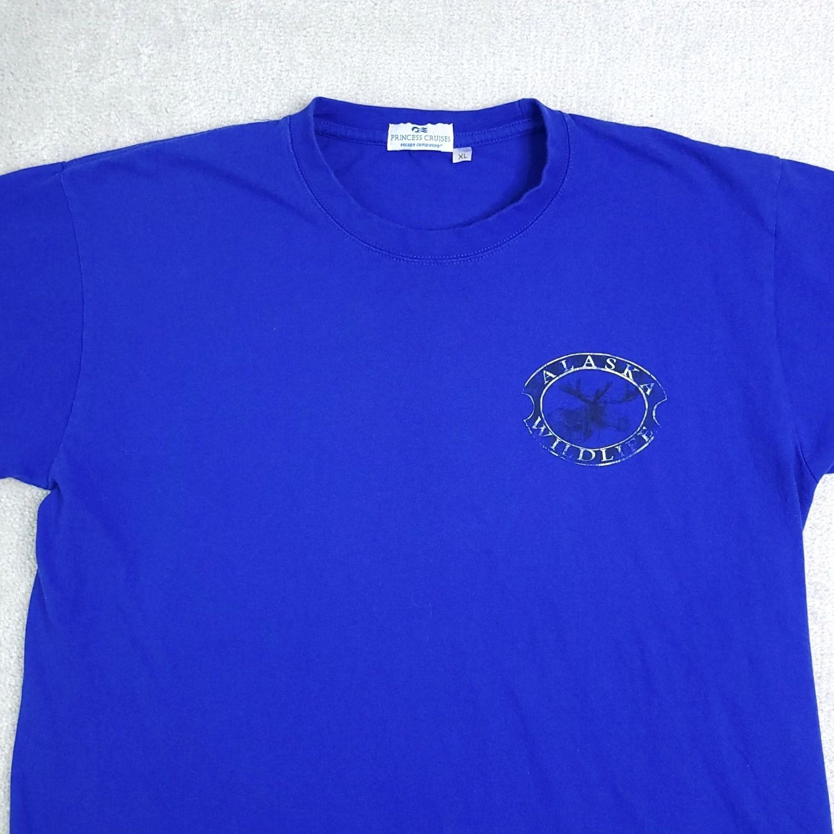 Vintage VINTAGE Princess Cruises T-shirt Alaska Wildlife Adult XL Blue Short Sleeve Size US XL / EU 56 / 4 - 3 Thumbnail