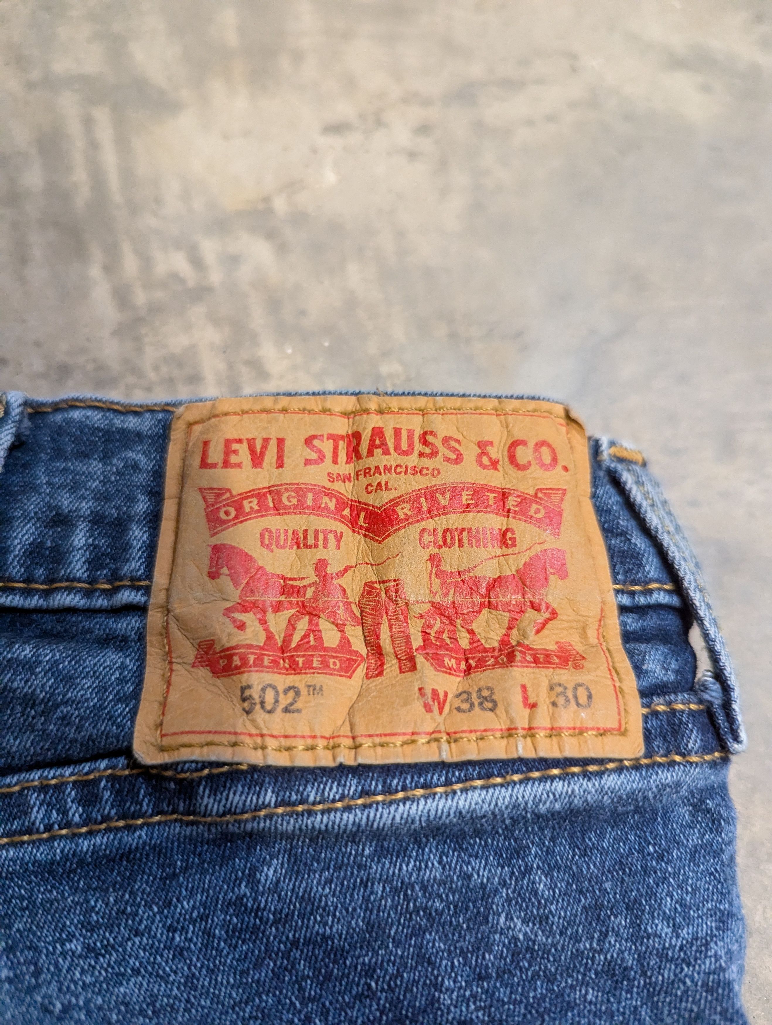 Levi's Levi's 502 denim 38X30 Size US 38 / EU 54 - 3 Thumbnail