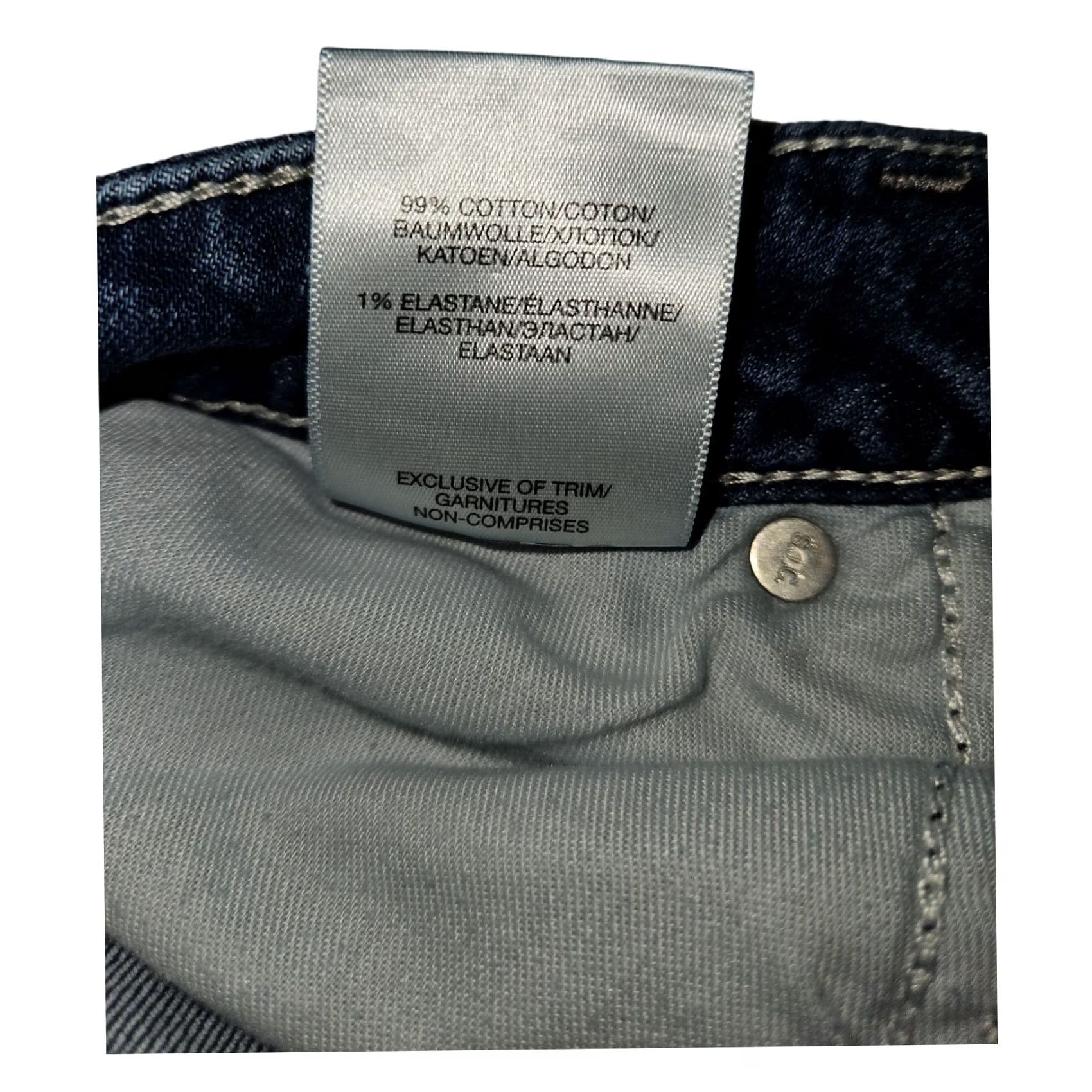 Silver Jeans Co. VINTAGE Silver Jeans Boyfriend Jeans Women's 29 Regular 27in Inseam Blue Distressed Stretch Logo 5-Pocket City Preppy Mens Womens Boys Girls? Size 29" - 3 Thumbnail
