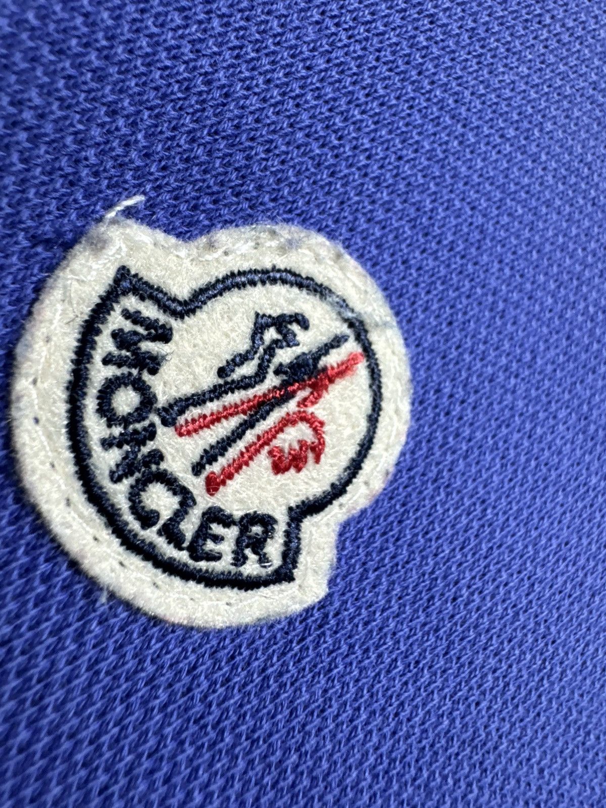 Moncler Moncler Maglia Polo Manica Lunga Luxury Polo Long Sleeve Size US M / EU 48-50 / 2 - 5 Thumbnail