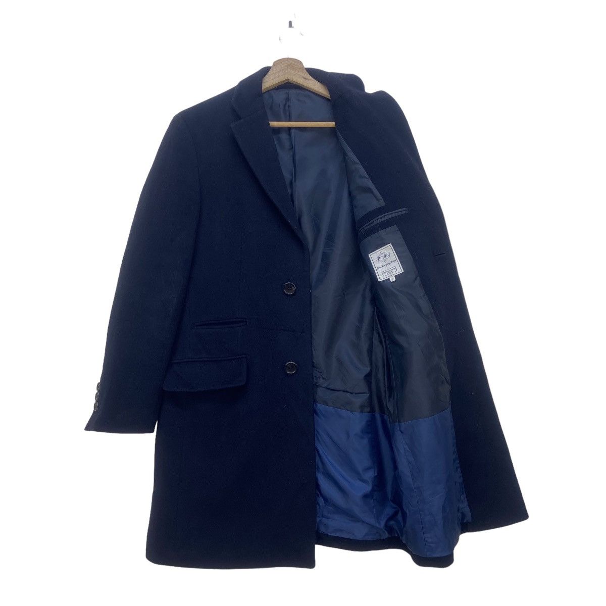 Beams Plus Beams Plus Vallombrosa Italy Fabric Wool Long Coat Size US S / EU 44-46 / 1 - 2 Thumbnail
