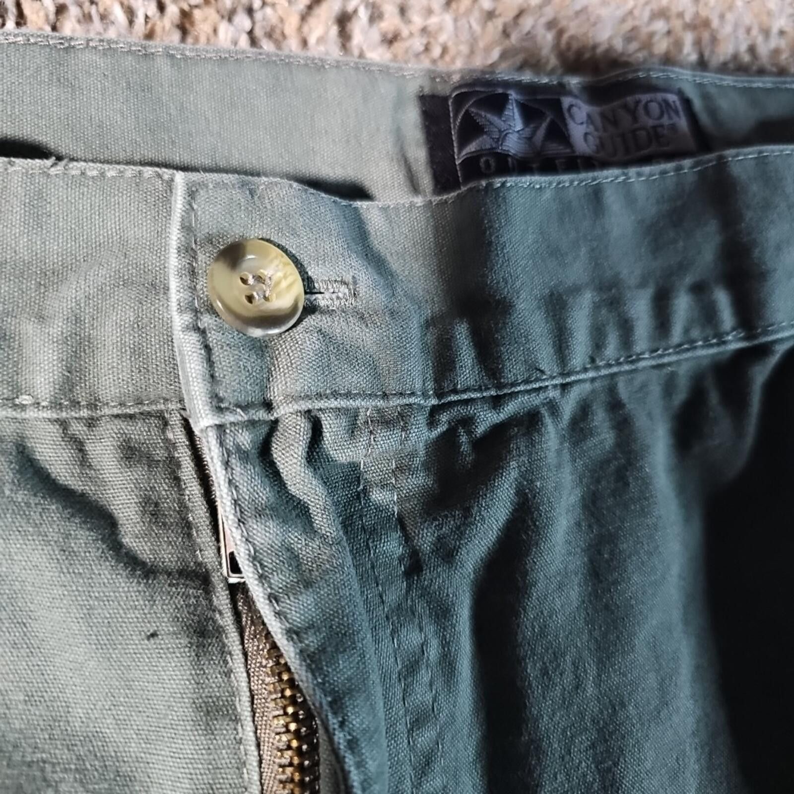 Canon Canyon Guide Outfitters 2XL 44-46 Green Shorts Size US 40 / EU 56 - 3 Thumbnail