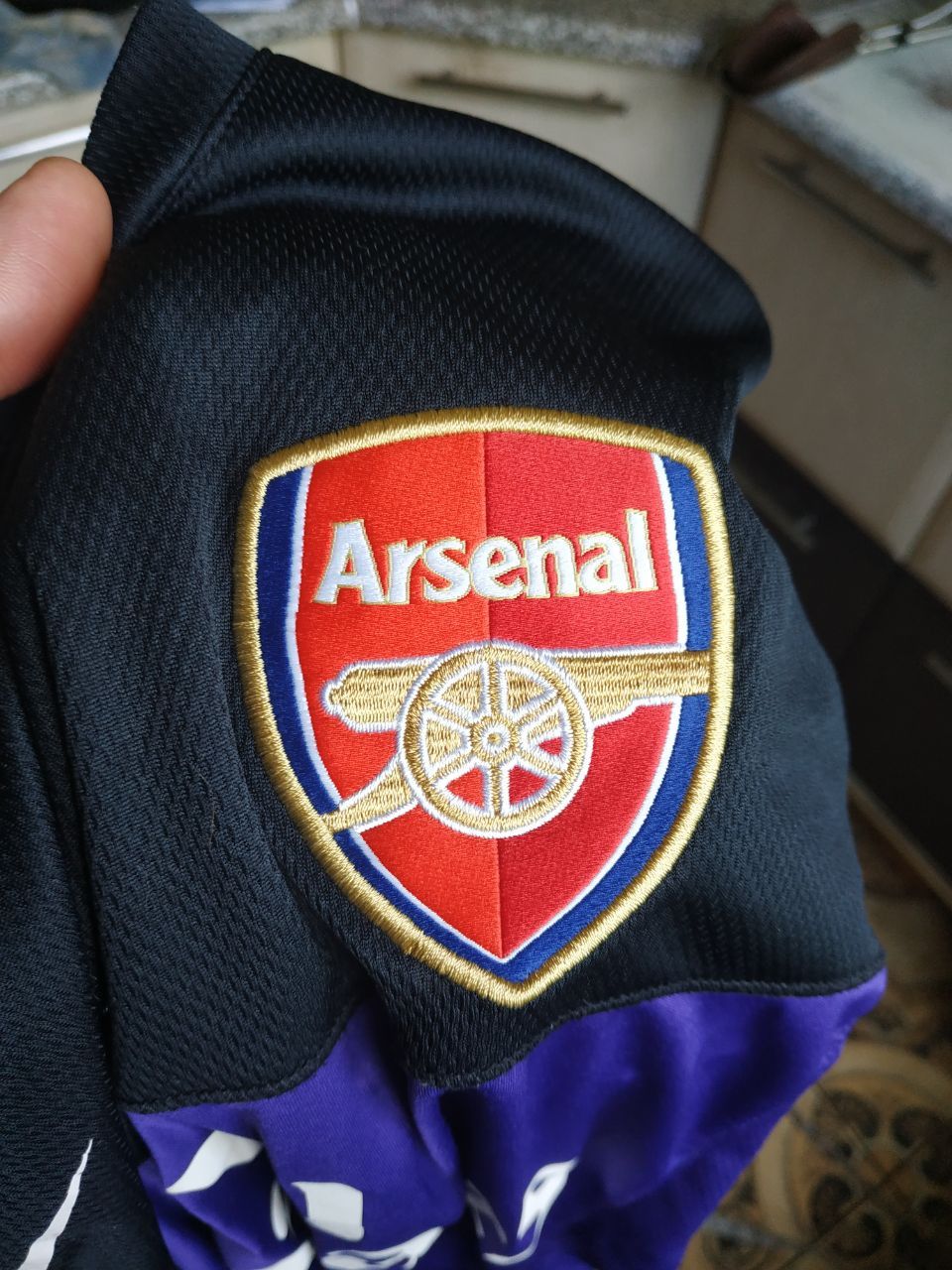 Nike Nike Arsenal 2012/13 Training Jersey Fly Emirates Purple M Size US M / EU 48-50 / 2 - 5 Thumbnail