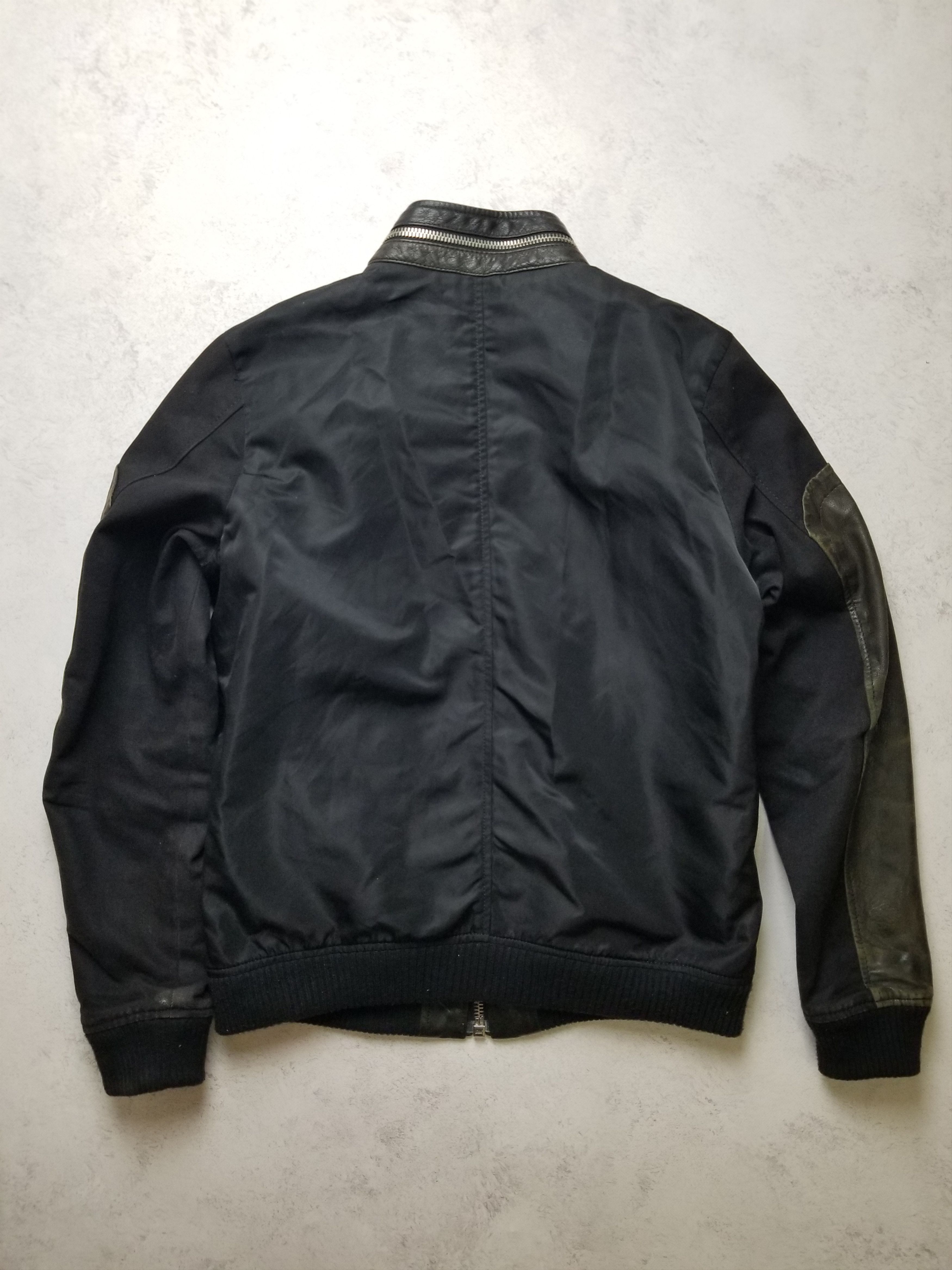 Diesel Diesel L-Madara Sheepskin Leather Biker Motorcycle Jacket Size US M / EU 48-50 / 2 - 3 Thumbnail