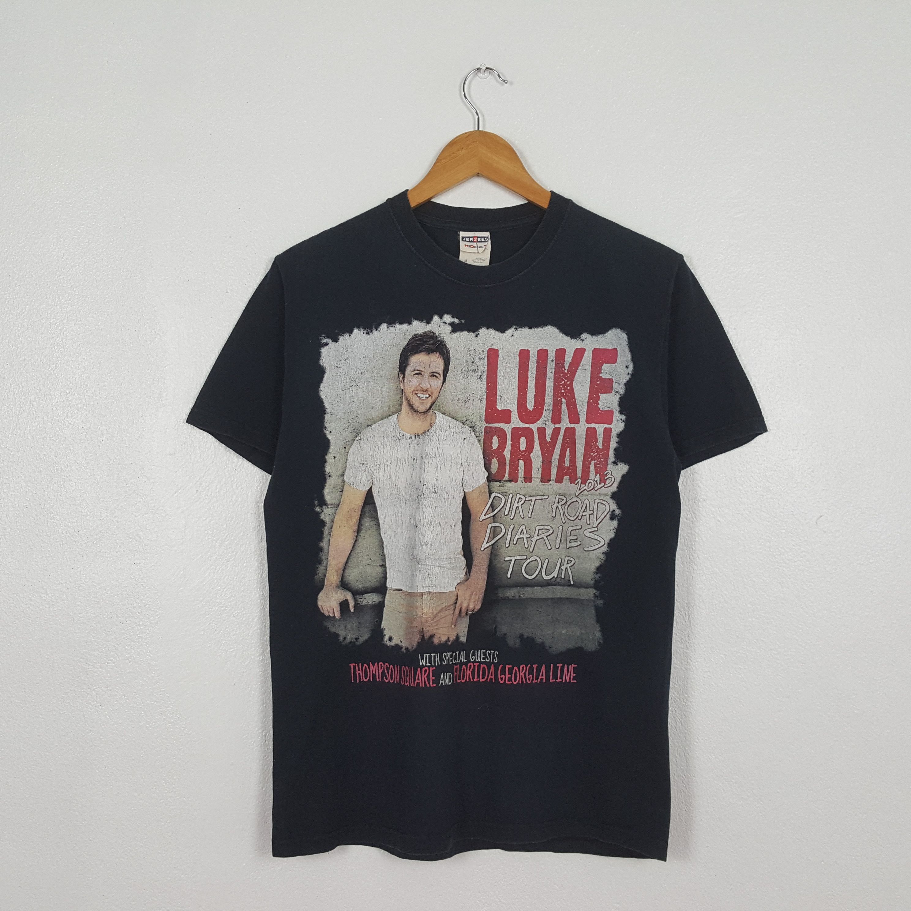 Vintage Luke Bryan American Singer T-Shirt C319N40