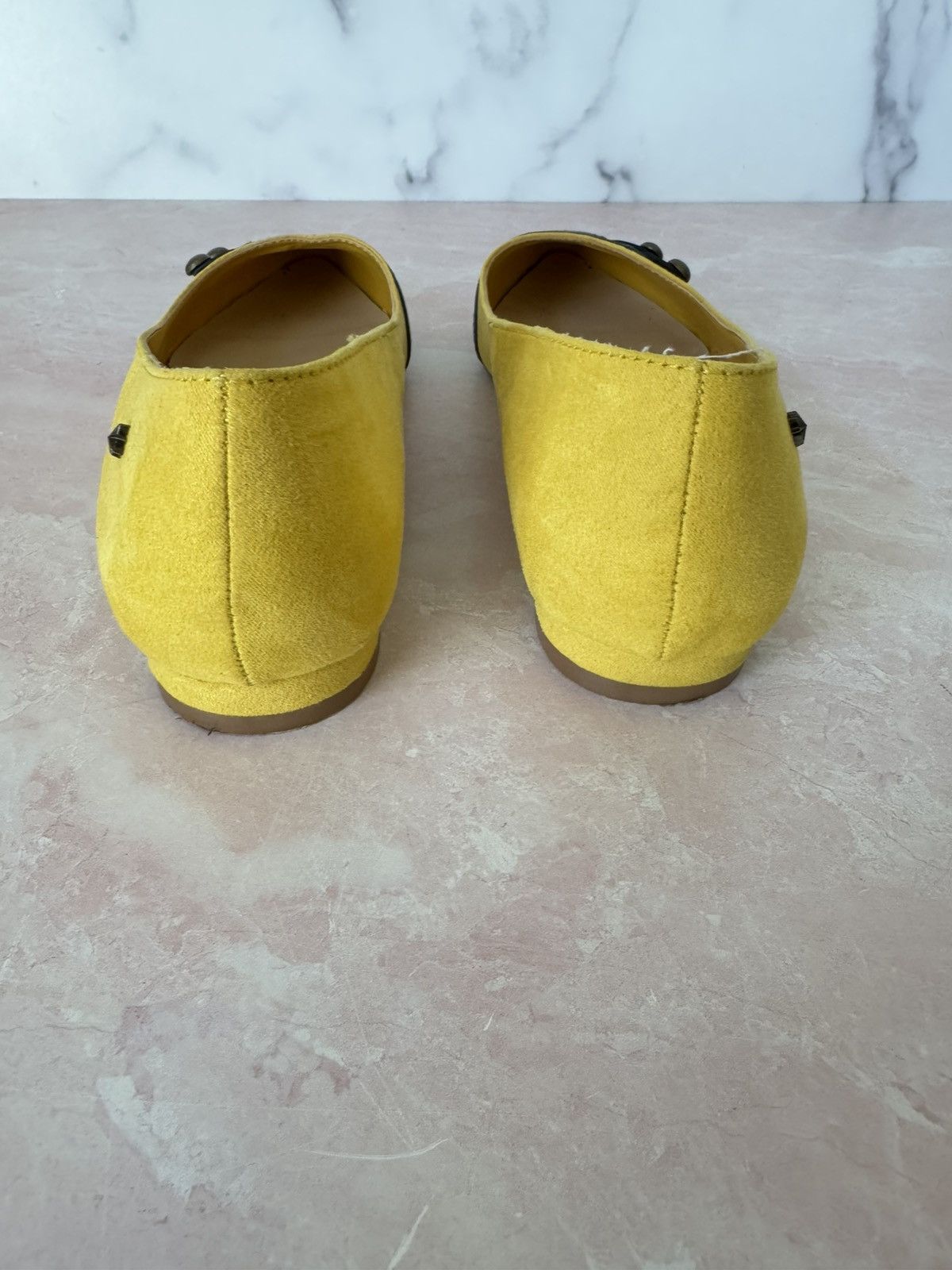 Vintage Callisto Size 6 mustard yellow women’s pointed flats Size US 6 / IT 36 - 6 Thumbnail