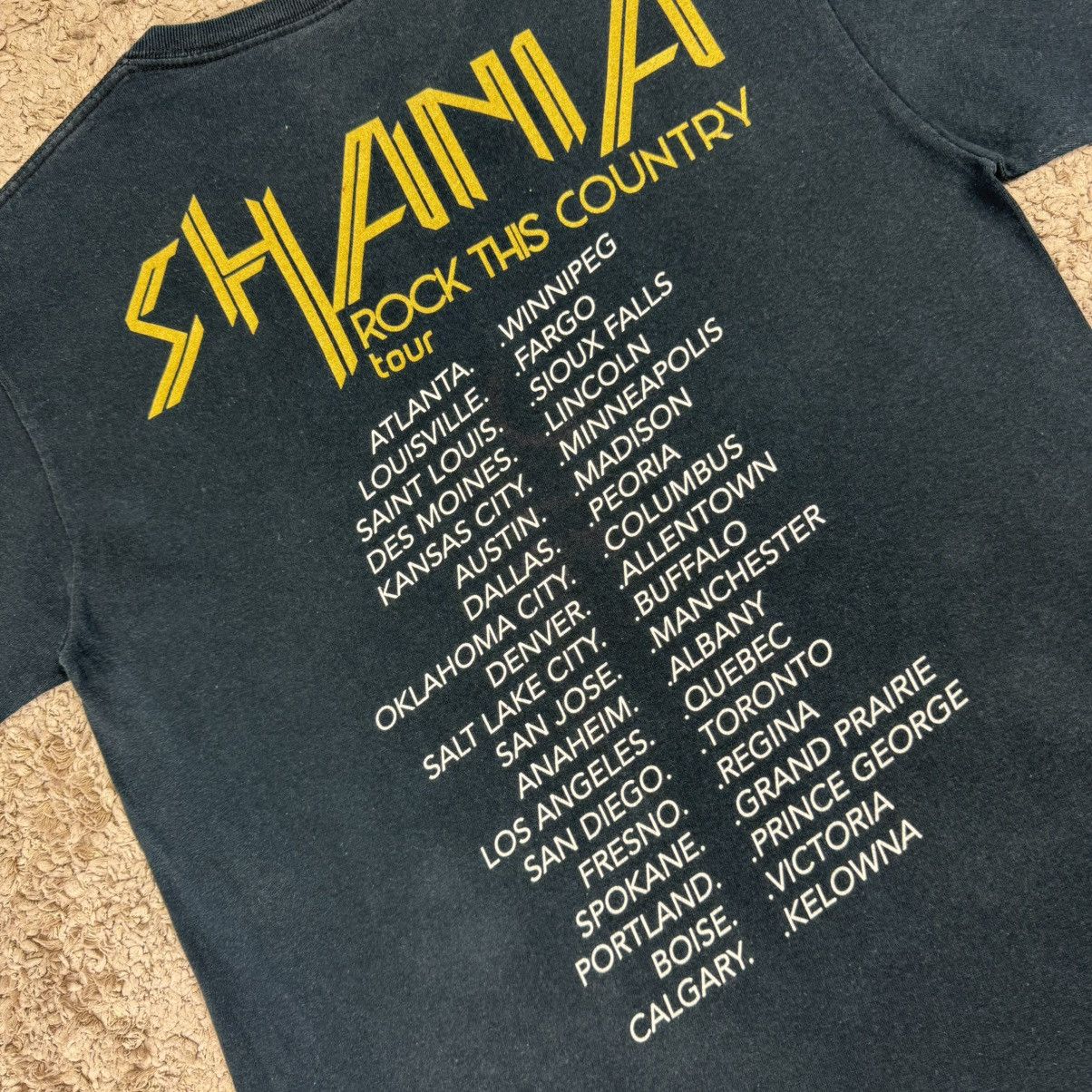 Band Tees Vintage Shania Twain Rock This Country Tour T-shirt Size US M / EU 48-50 / 2 - 9 Thumbnail