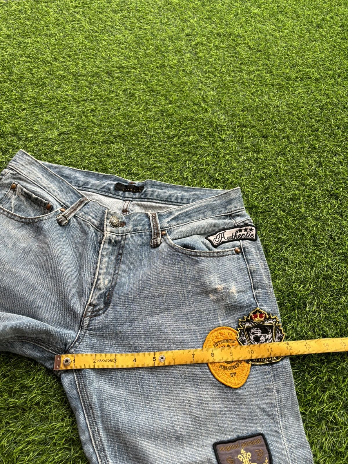 Hysteric Glamour Y2k Spinash Ifsixwasnine Style Bootcut Jeans Size US 33 - 14 Thumbnail