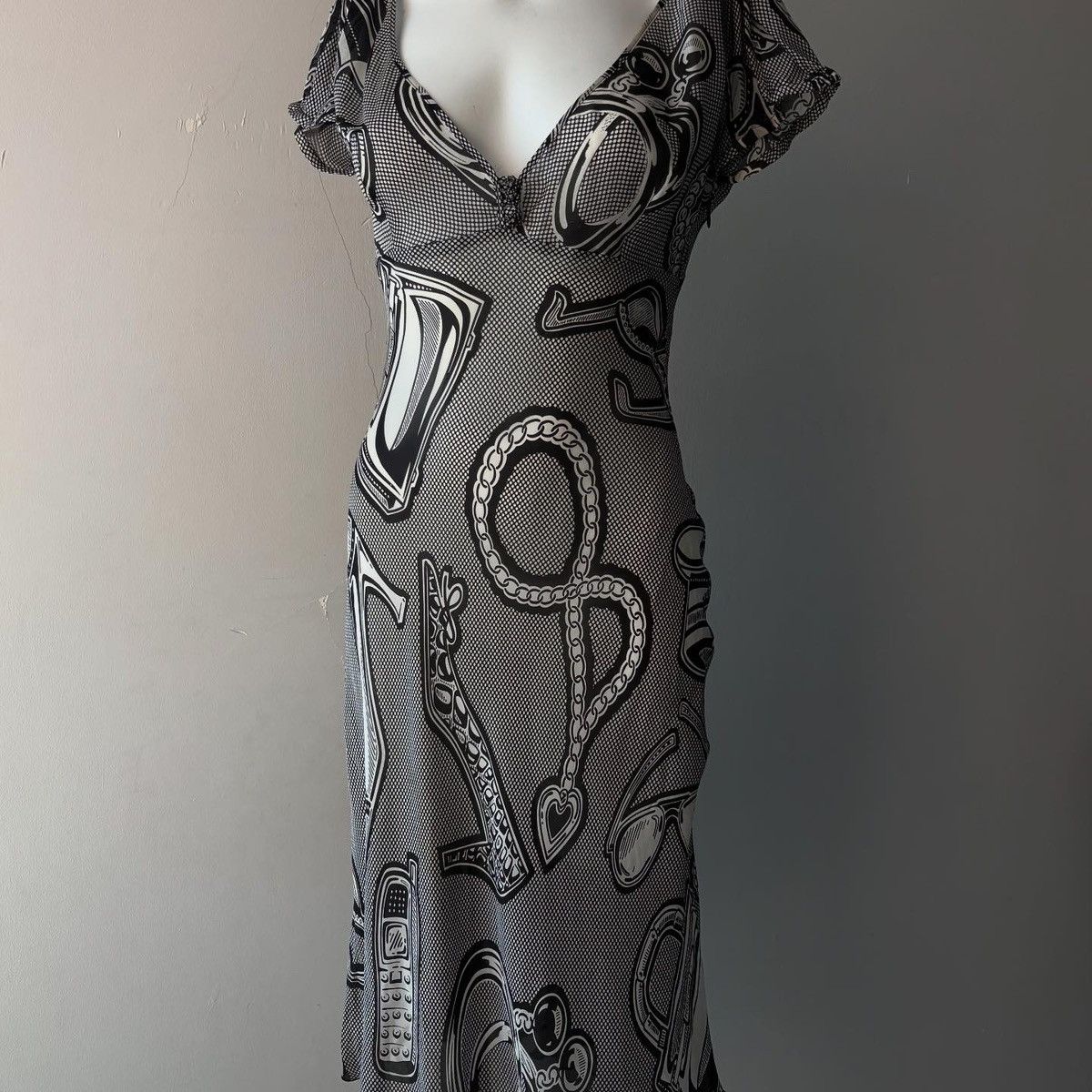 Moschino Moschino silk dress Size M / US 6-8 / IT 42-44 - 7 Thumbnail
