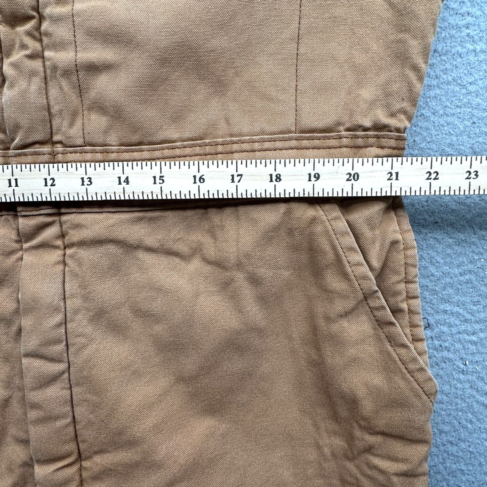 Vintage VINTAGE Key Duck Canvas Quilted Lined Coveralls Pants Mens Large Reg Brown Overalls Zip Size US 42 / EU 58 - 6 Thumbnail