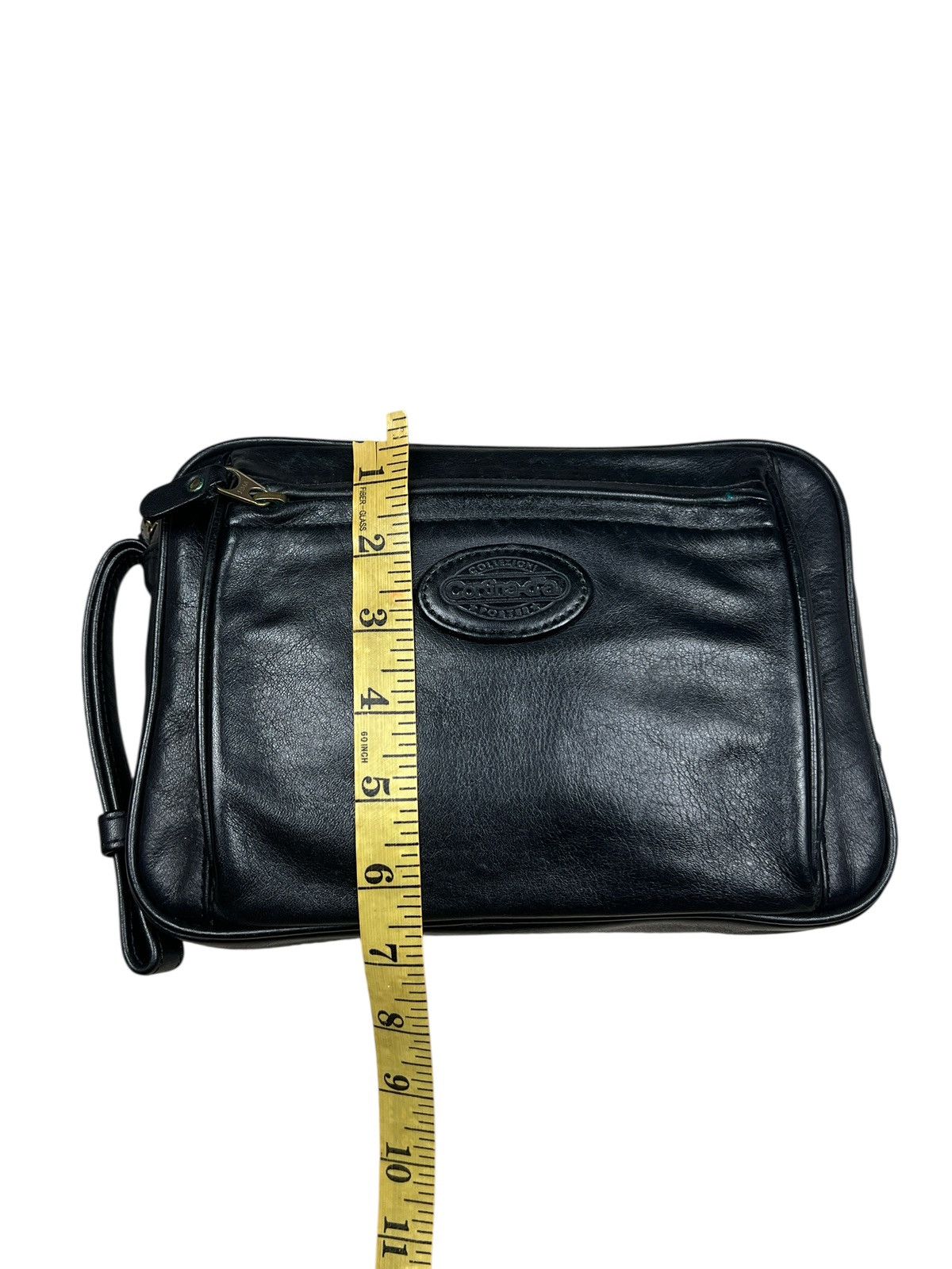 Genuine Leather × Porter 1990 Porter Cortina-d’a Leather Clutch Bag Size ONE SIZE - 14 Thumbnail