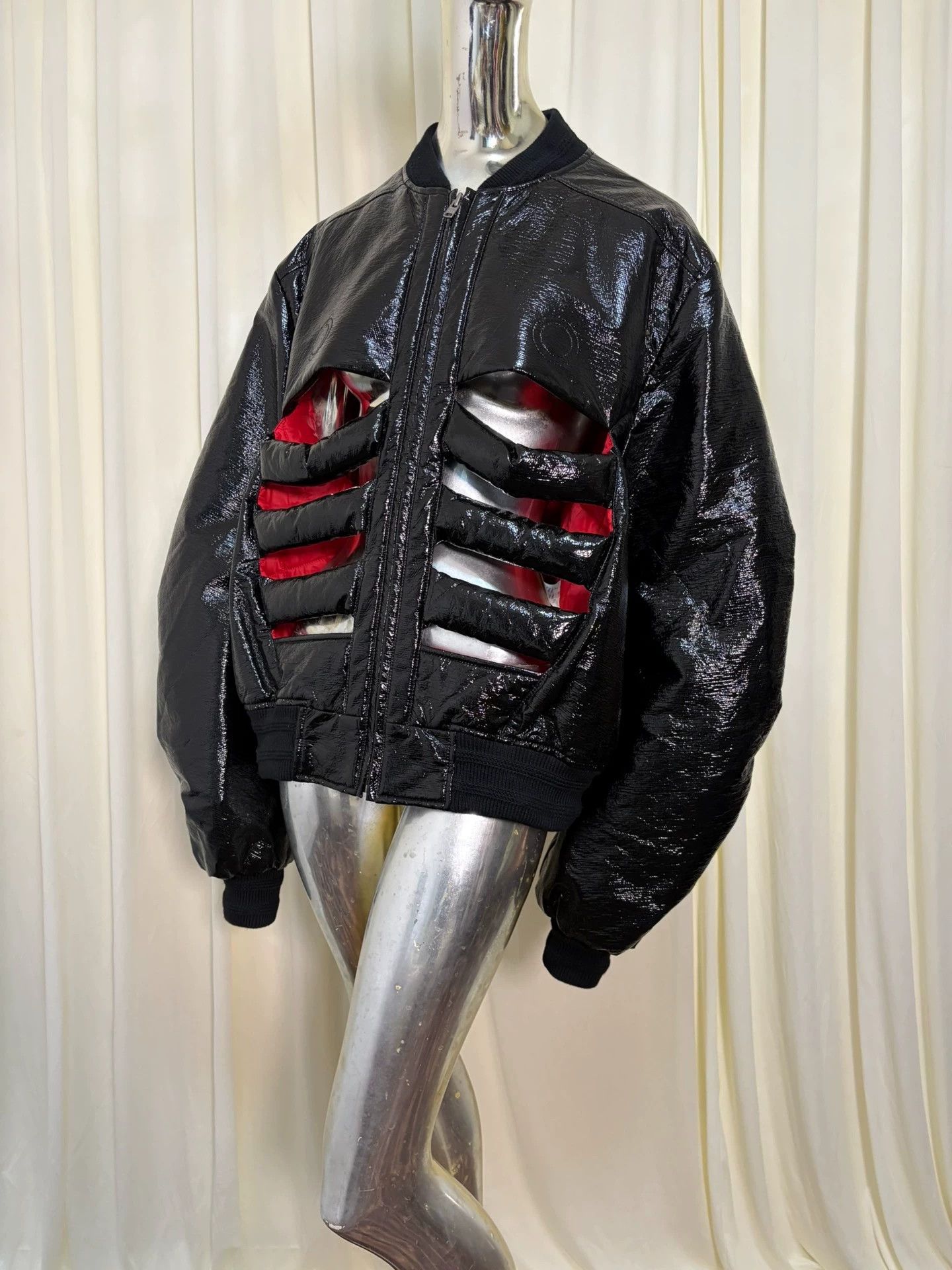 Walter Van Beirendonck WVB W&LT FW2023 Irregular Cutout Fun Jacket New M Size US M / EU 48-50 / 2 - 1 Thumbnail