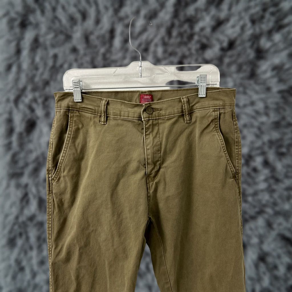 Vintage VINTAGE Levis XX Chino Standard Taper Pants Mens 32x34 Brown Tan Pockets Khaki Size US 32 / EU 48 - 1 Thumbnail