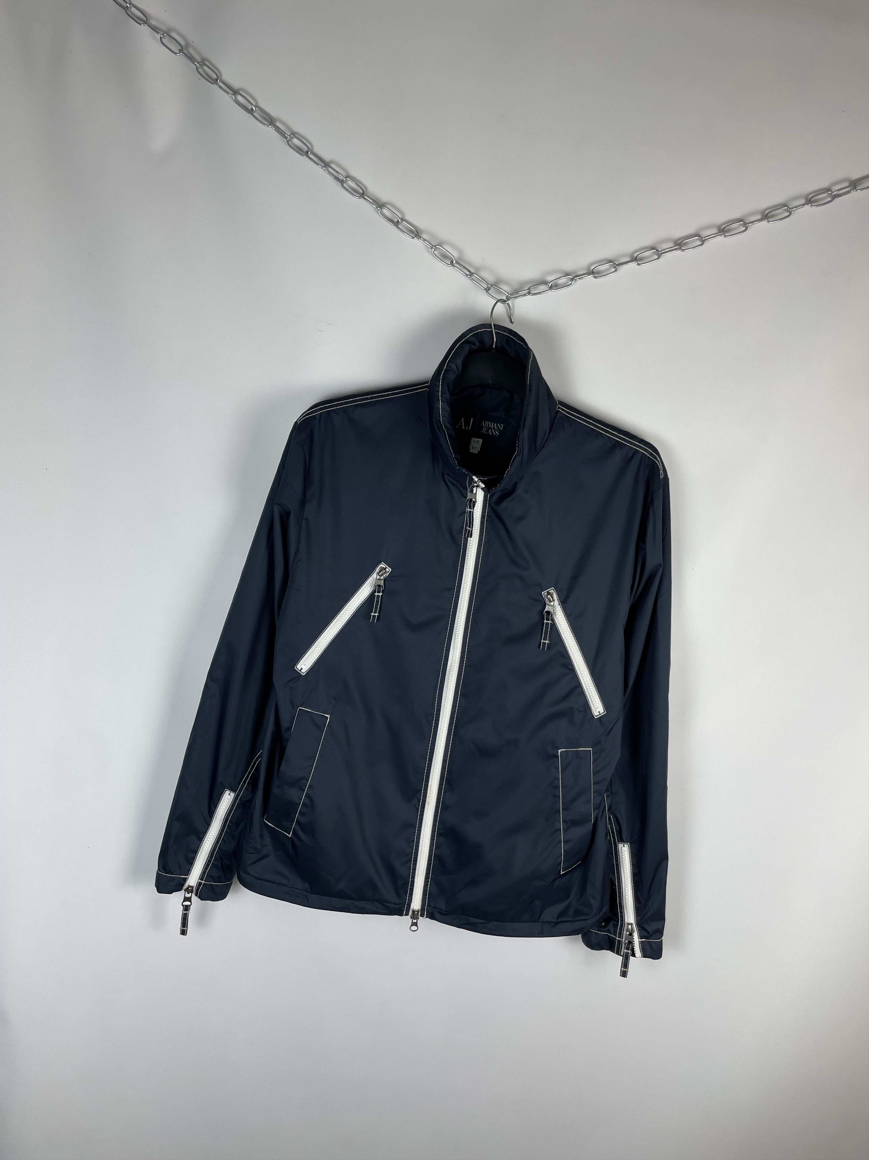 Emporio Armani × Vintage Armani Jeans jacket Size US L / EU 52-54 / 3 - 2 Thumbnail