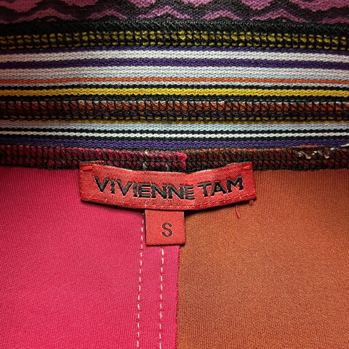 Vivienne Tam Vivienne Tam - Fall/2016 Multicolored Midi Skirt Size 32" / US 10 / IT 46 - 7 Thumbnail