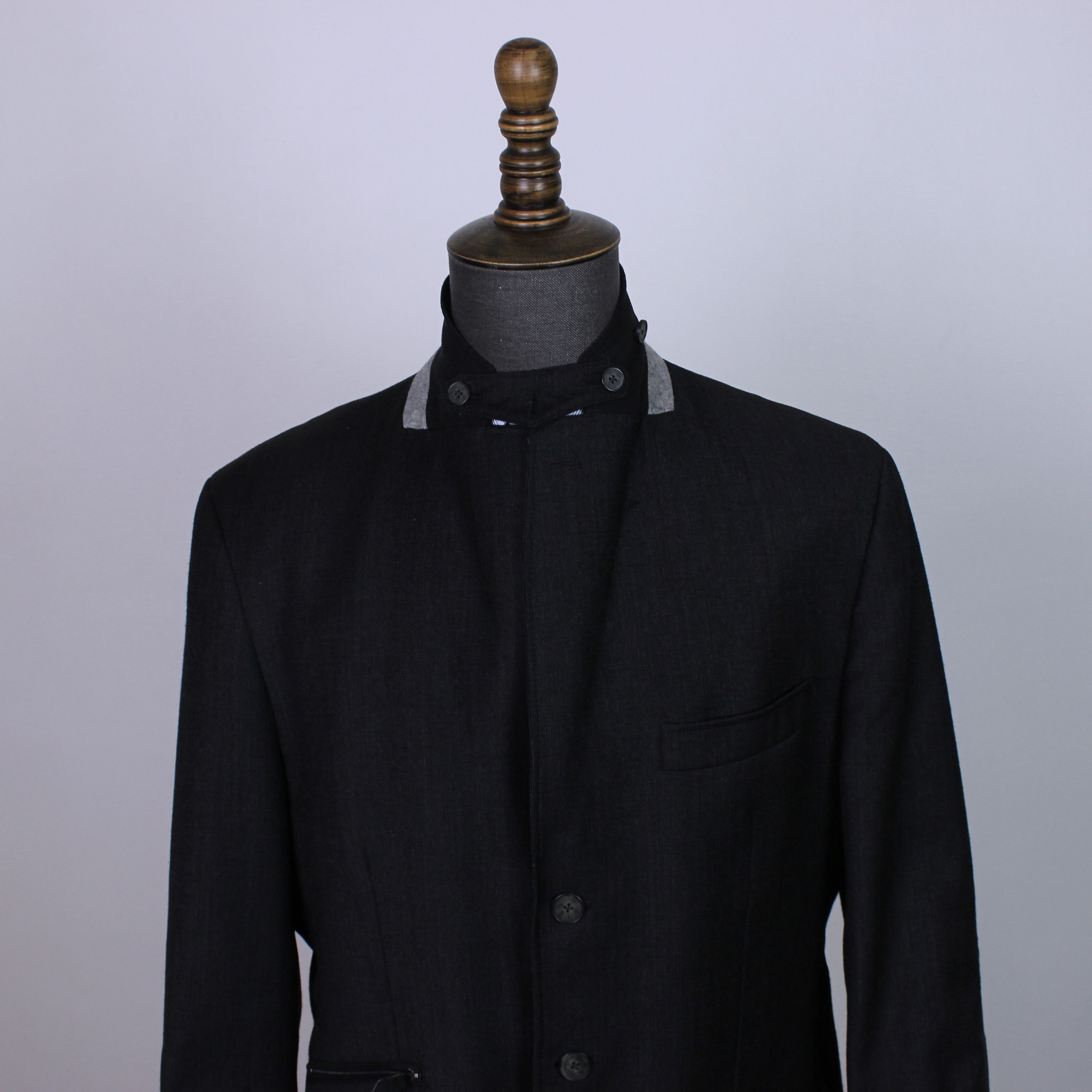 Balmain Balmain blazer jacket wool zip rare L XL lana wool Size 52R - 9 Thumbnail