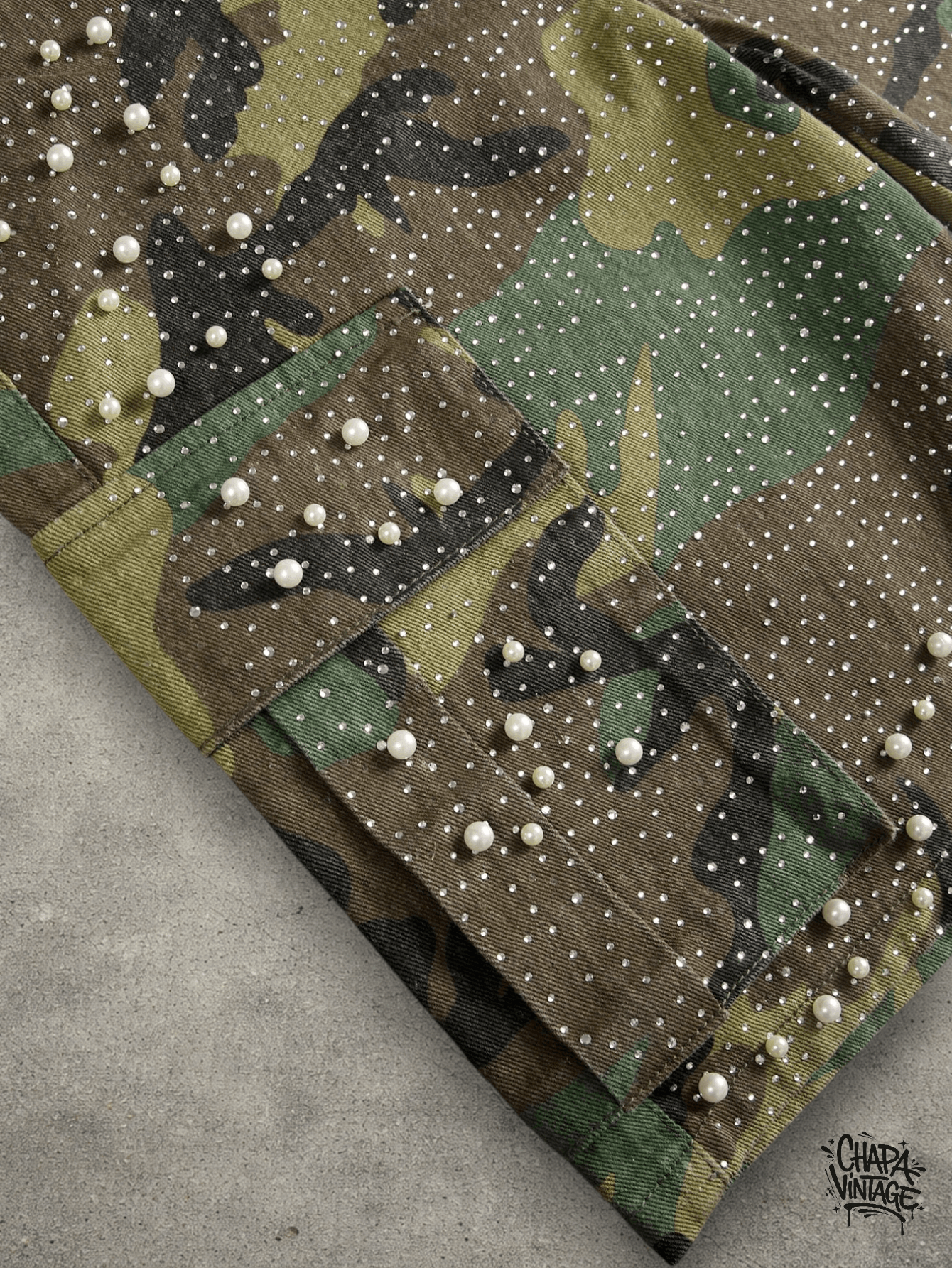 Japanese Brand Camo stones military shorts Size US 32 / EU 48 - 3 Thumbnail