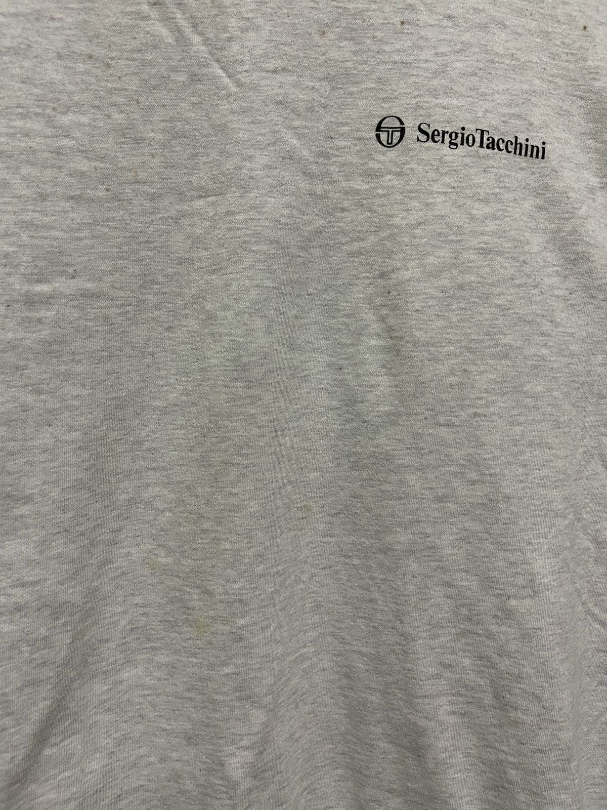 Sergio Tacchini × Vintage Sergio Tacchini Printed T Shirt Size US L / EU 52-54 / 3 - 8 Thumbnail