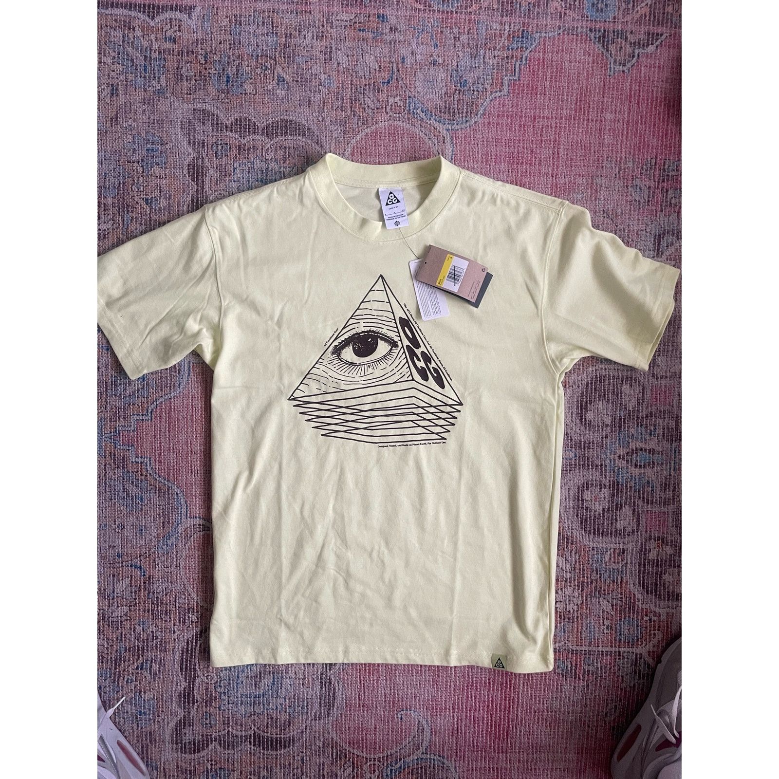 Nike NWT Nike Men's ACG Changing Eye T-Shirt Sh White Size Small Size US S / EU 44-46 / 1 - 1 Thumbnail