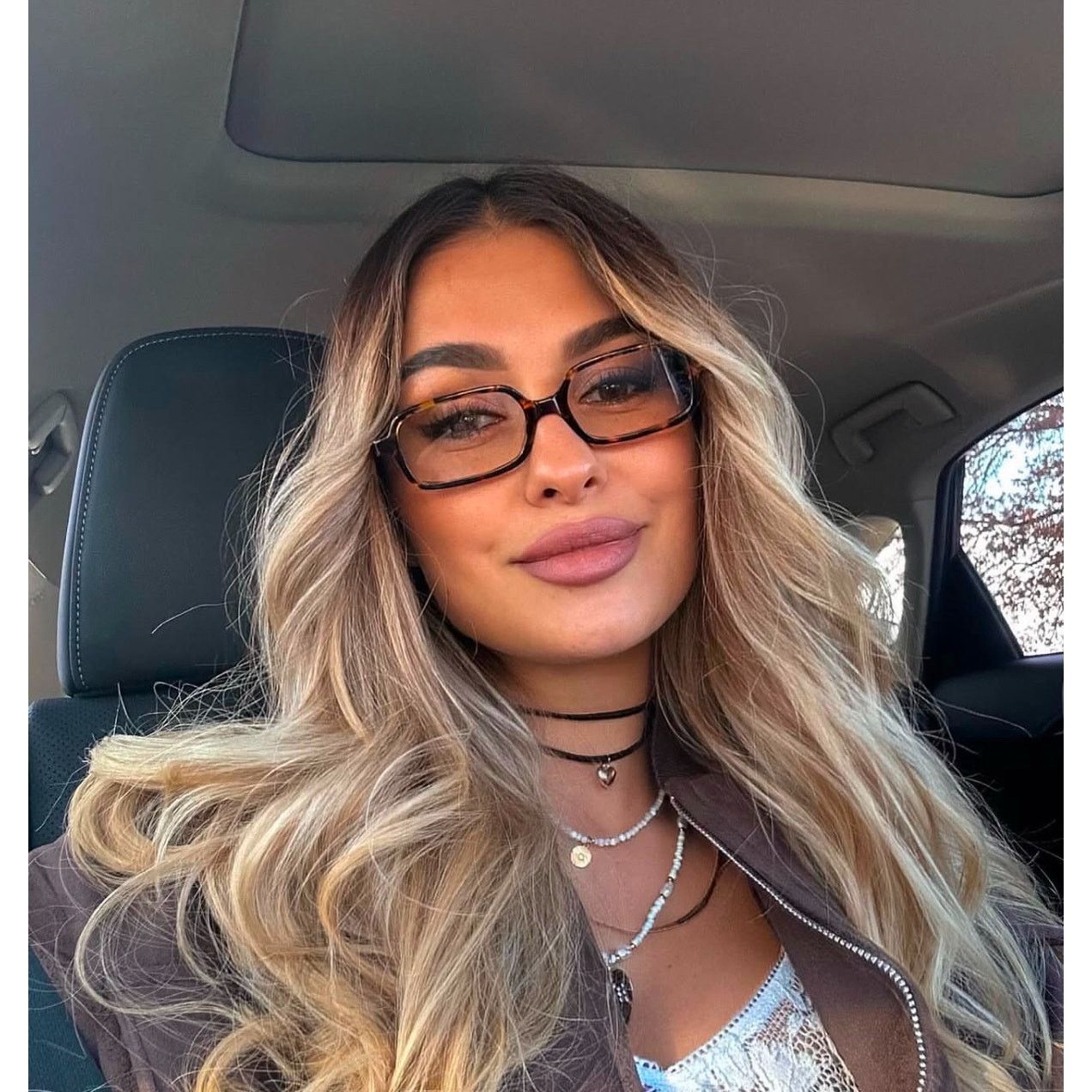Miu Miu NEW Miu Miu MU11ZS Havana Brown Bluelight Sunglasses $518 Size ONE SIZE - 1 Thumbnail