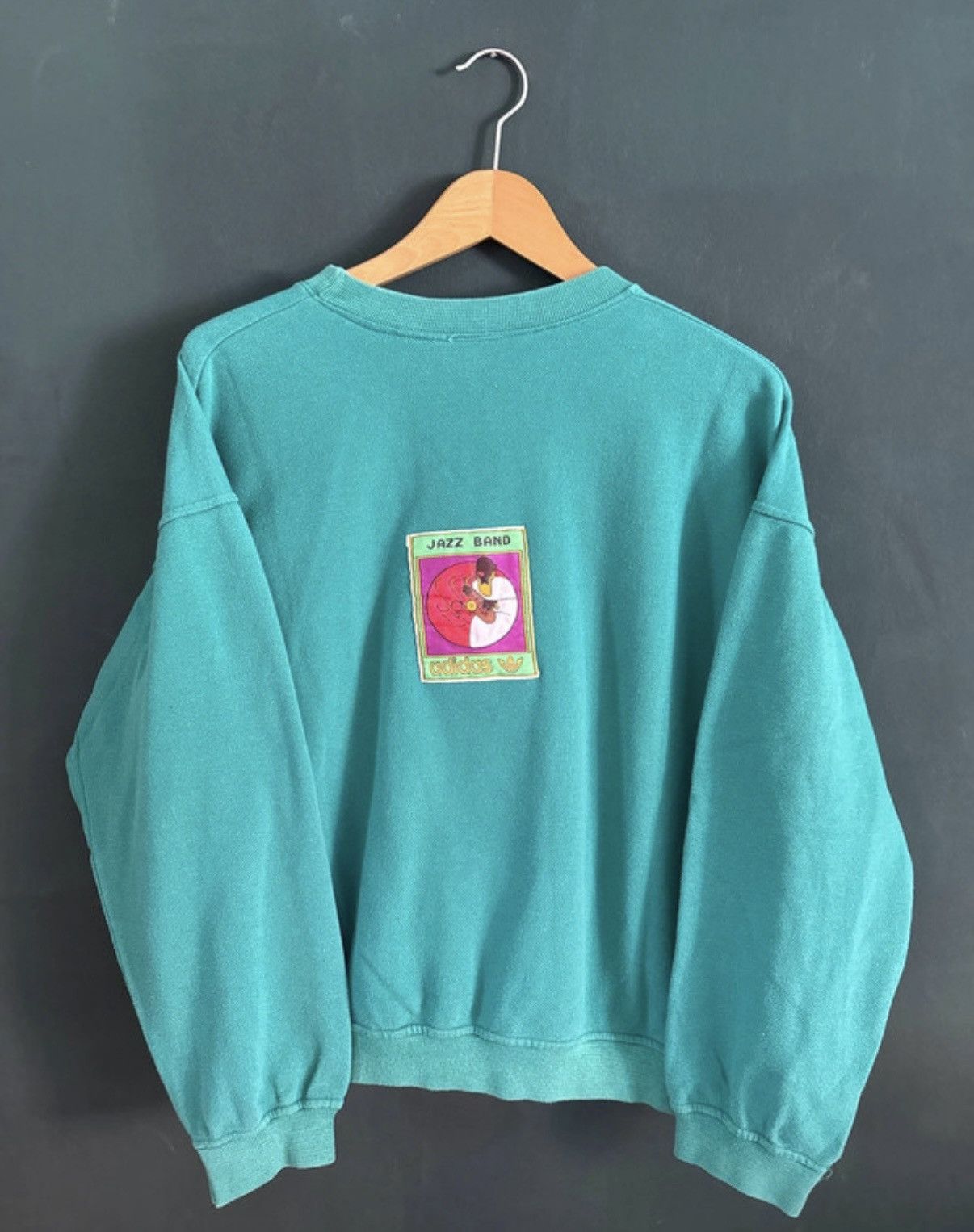 Adidas Rare adidas Vintage Sweatshirt 90s „River Boat“ (passt M) Size US S / EU 44-46 / 1 - 3 Thumbnail