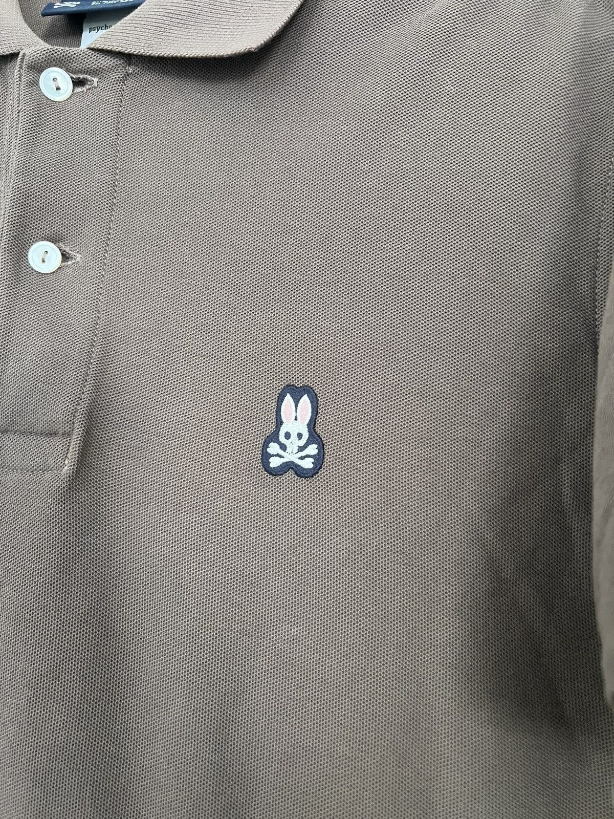 Psycho Bunny Psycho Bunny Pima Cotton Brown Polo Size US XS / EU 42 / 0 - 2 Thumbnail