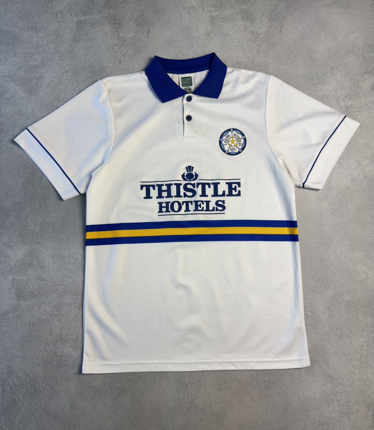 Other Leeds United 1993 1995 Home Football Shirt Soccer Jersey Size US L / EU 52-54 / 3 - 1 Thumbnail