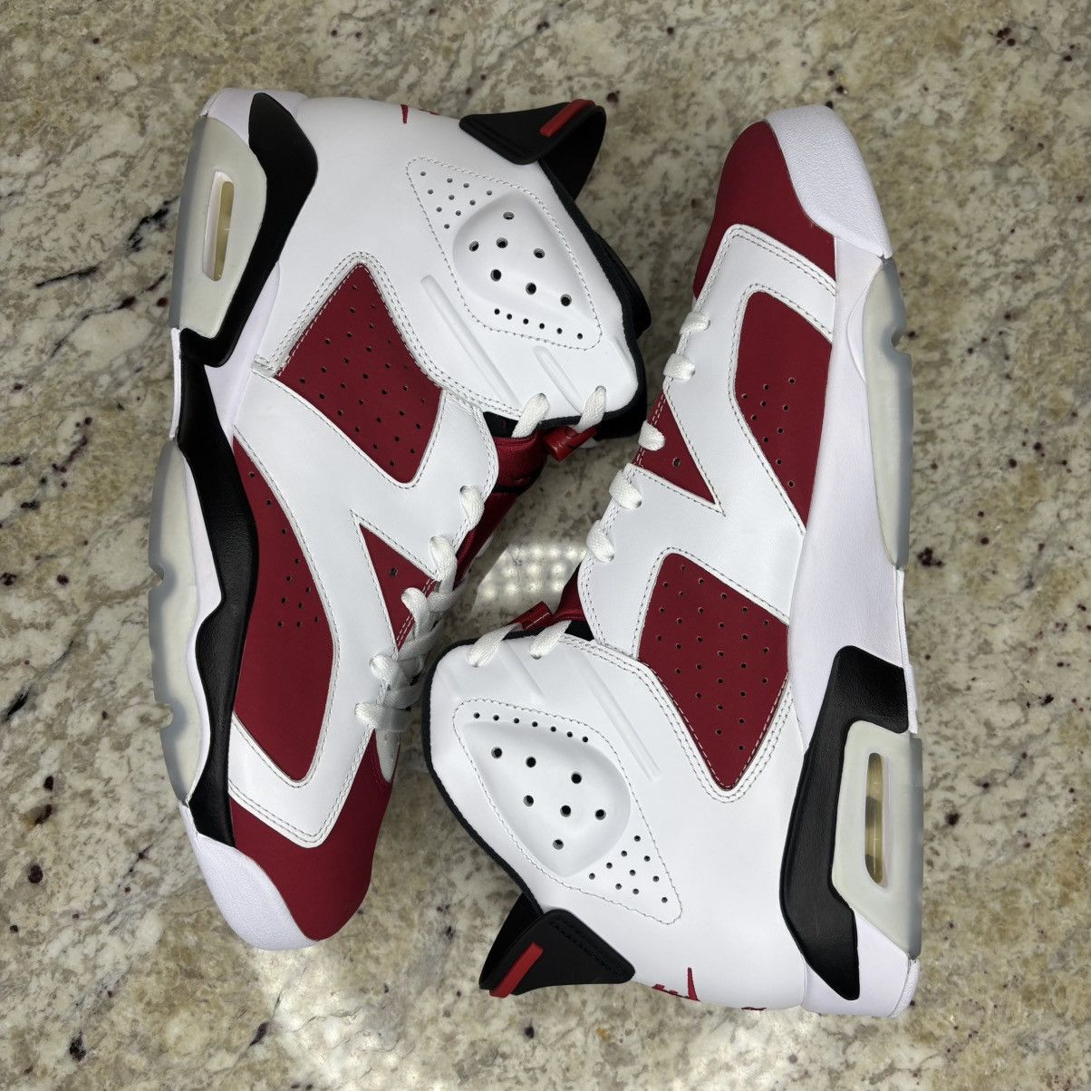 Jordan Brand Size 14 - Jordan 6 Retro OG Carmine 2021 CLEAN W/Box Size US 14 / EU 47 - 15 Thumbnail