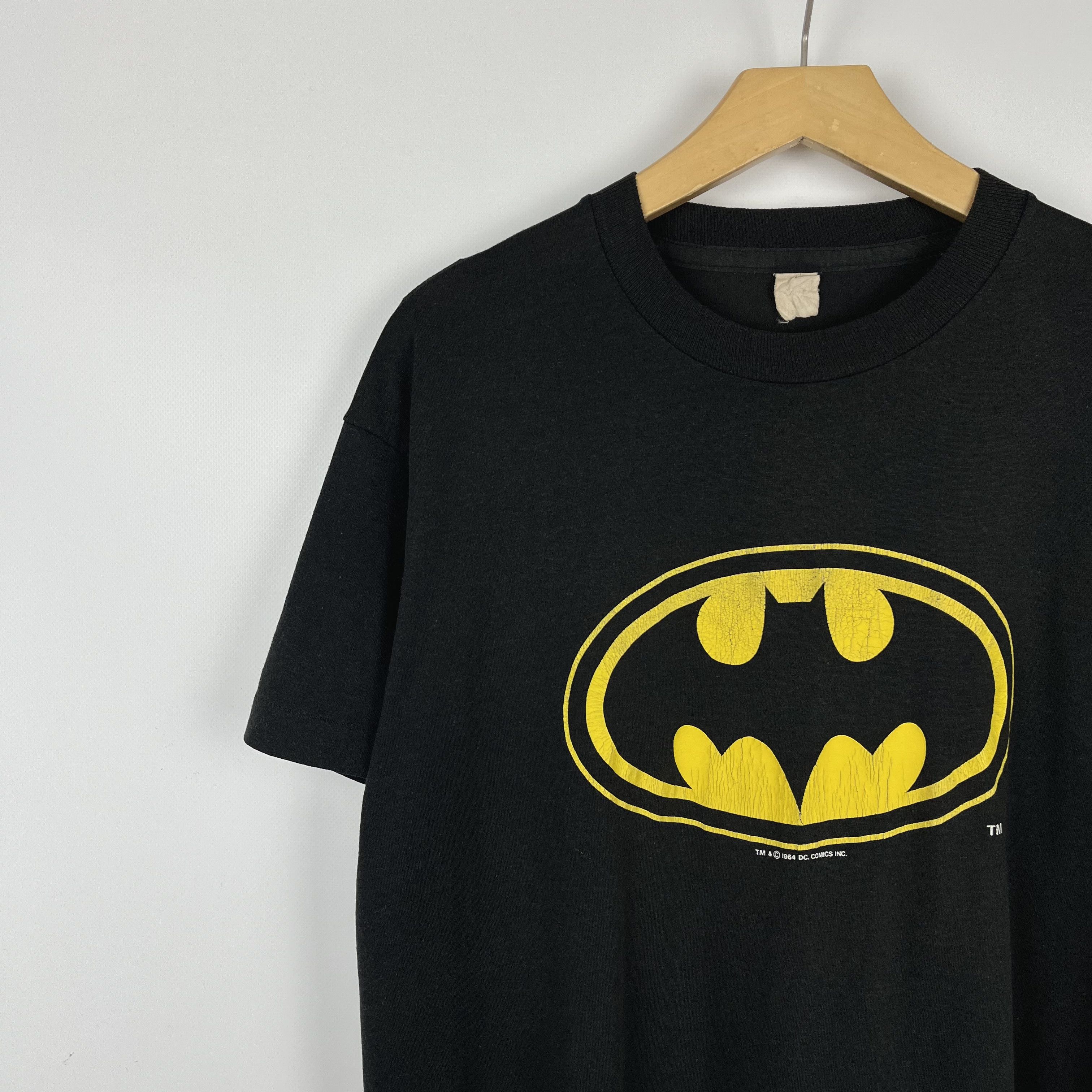 DC Comics Vintage Batman DC Comics Movie T Shirt 80’s Size US L / EU 52-54 / 3 - 5 Thumbnail