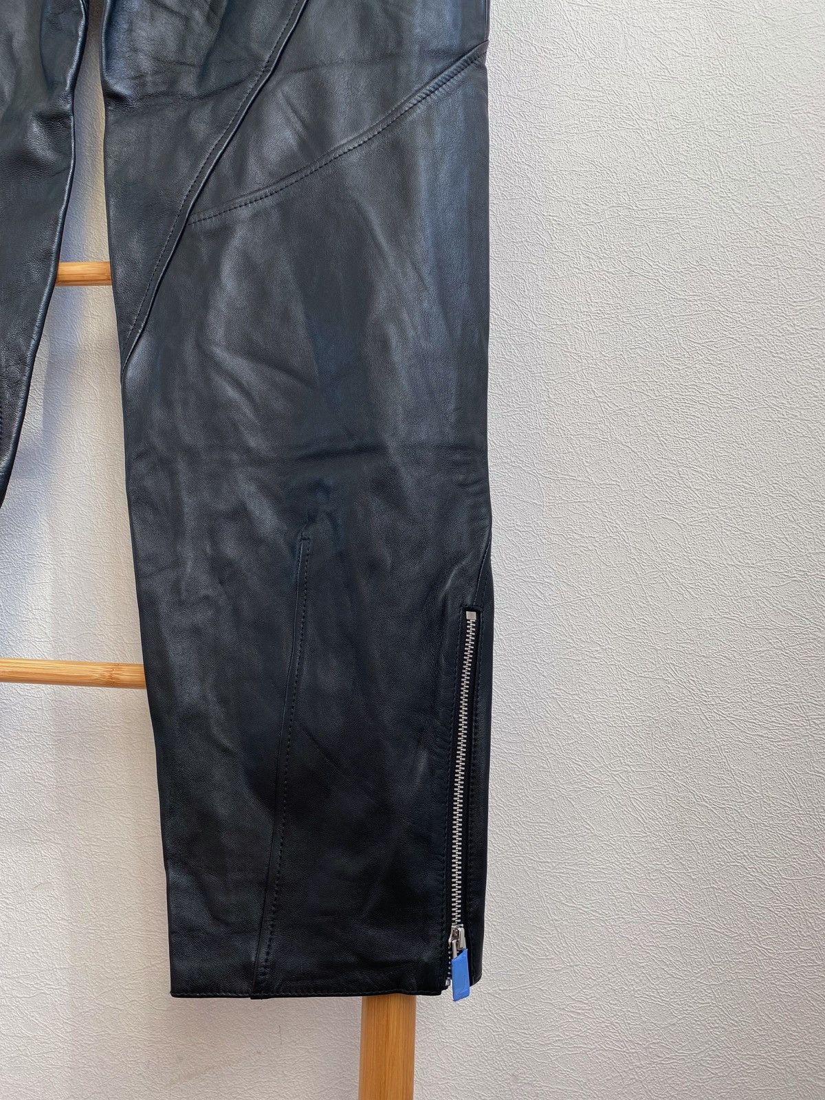 Mugler Mugler x H&M Leather Pants Size US 34 / EU 50 - 14 Thumbnail