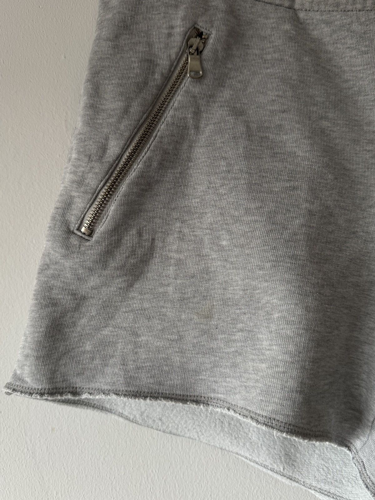 Gosha Rubchinskiy Gosha Rubchinskiy Grey Cotton Shorts Size 34" / US 12 / IT 48 - 5 Thumbnail