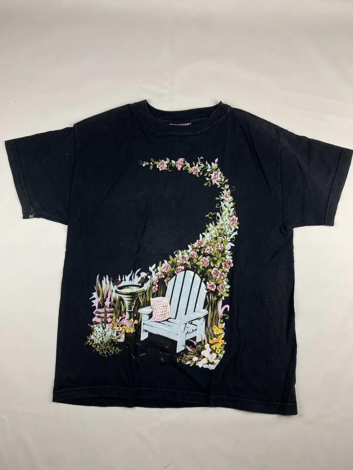 Vintage Vintage Flower Garden tshirt Size US M / EU 48-50 / 2 - 2 Thumbnail