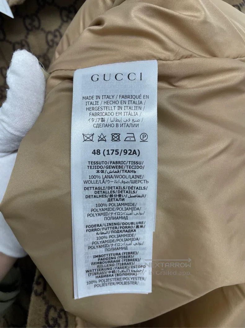 Gucci Gucci Old flower full print plush coat Size US M / EU 48-50 / 2 - 3 Thumbnail