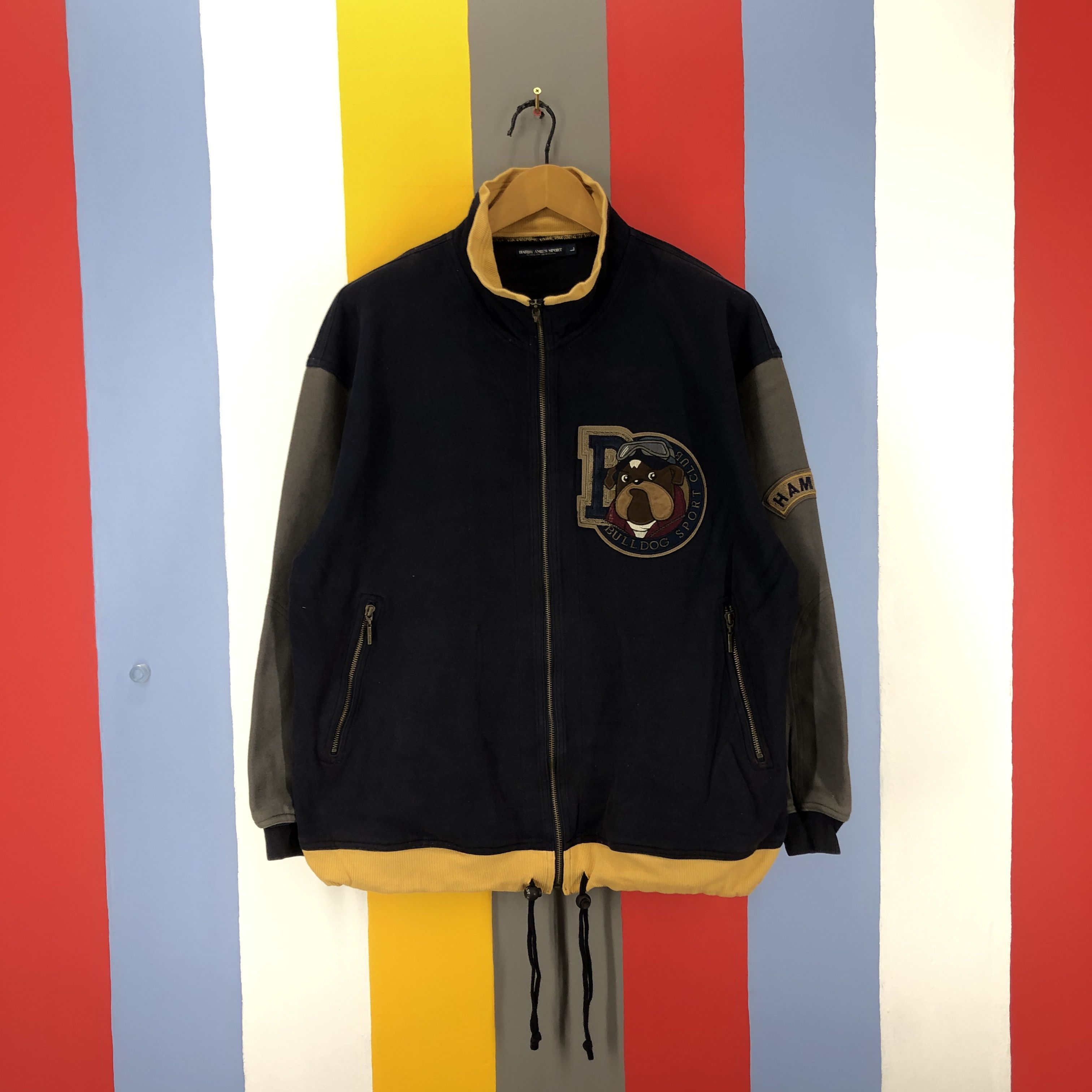 Hardy Amies Bulldog Club HARDY AMIES SPORT Varsity Jacket #0888/AF Size US L / EU 52-54 / 3 - 3 Thumbnail