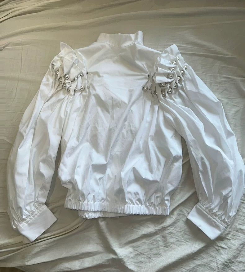 Comme des Garcons Comme Des Garcons Heavy Pearl Pouch Shirt Size S / US 4 / IT 40 - 1 Thumbnail