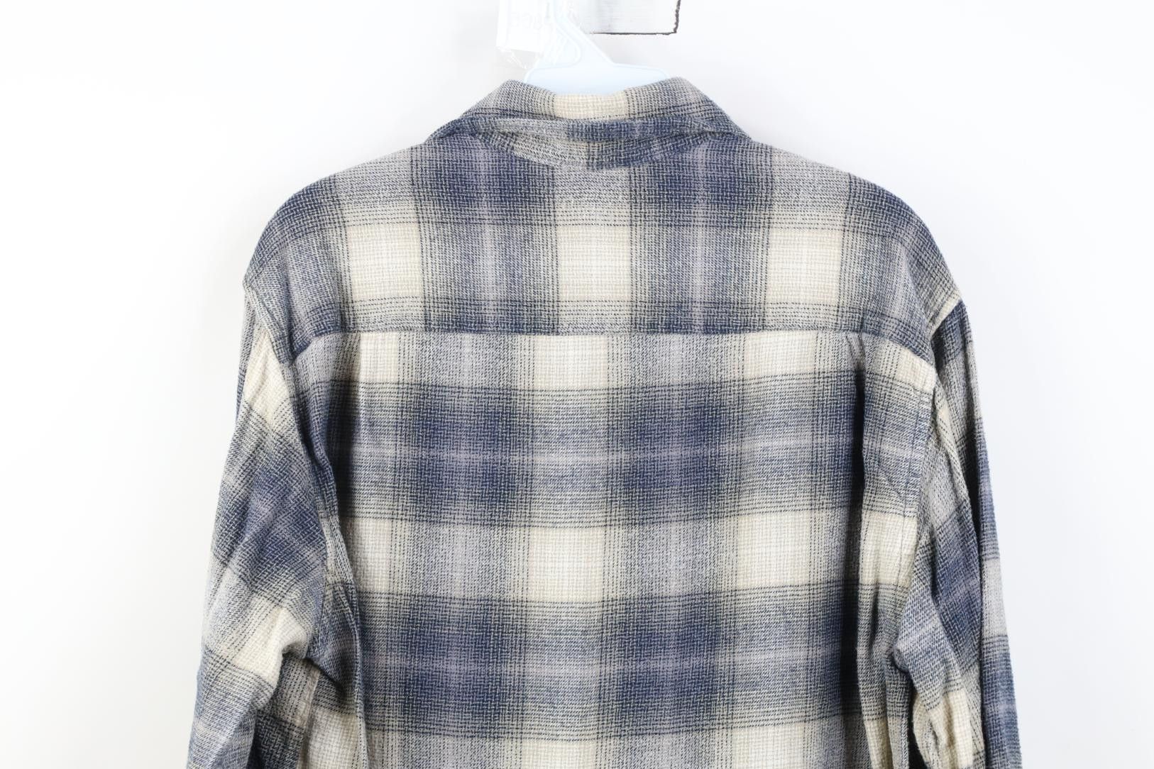 Vintage Vintage 90s Streetwear Flannel Collared Button Shirt Plaid Size US M / EU 48-50 / 2 - 10 Thumbnail