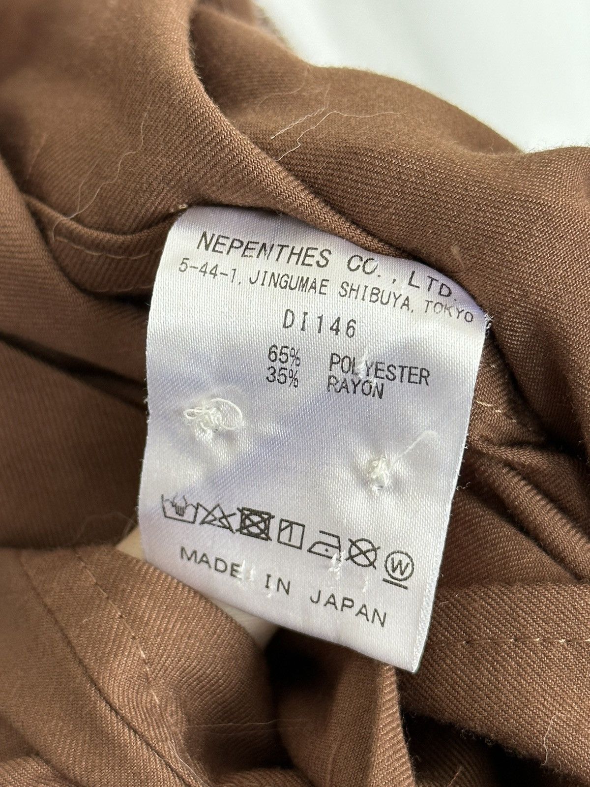 Needles Brown Button Up Size L Size US L / EU 52-54 / 3 - 4 Thumbnail