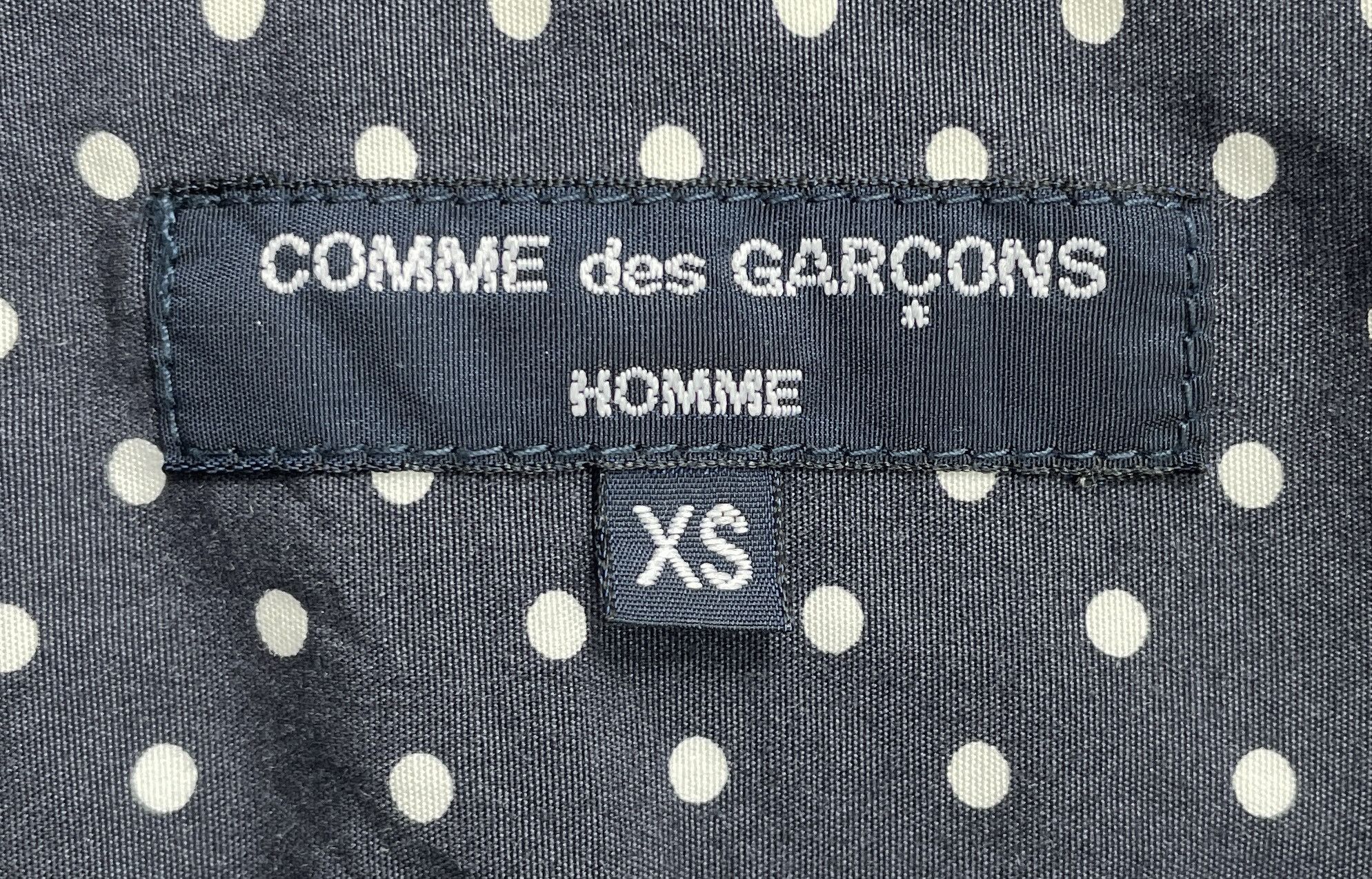Comme des Garcons Homme COMME des GARCONS HOMME Polkadot Two tone Shirt Size US XS / EU 42 / 0 - 6 Thumbnail