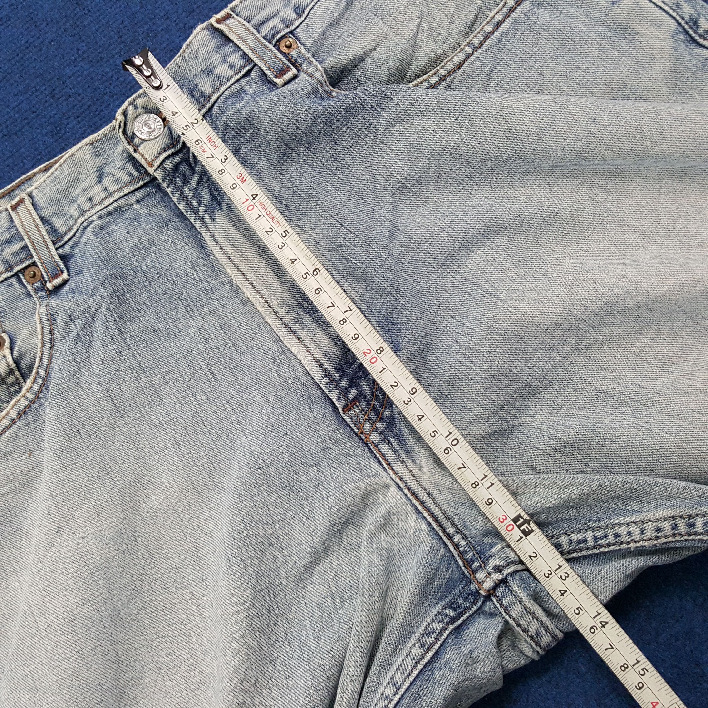 Levi's × Vintage Vintage Levi's 569 Loose Straight Distressed Jeans Size US 34 / EU 50 - 6 Thumbnail