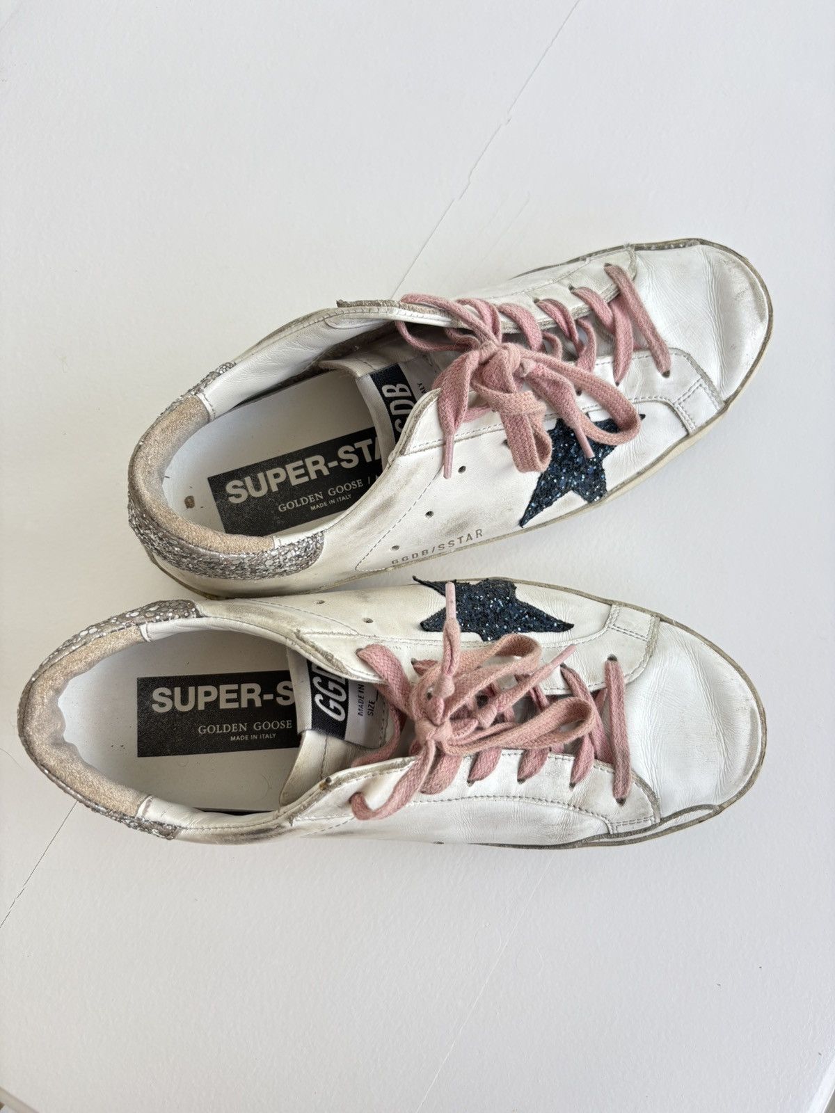 Golden Goose Golden Goose SuperStars Size US 7 / IT 37 - 6 Thumbnail