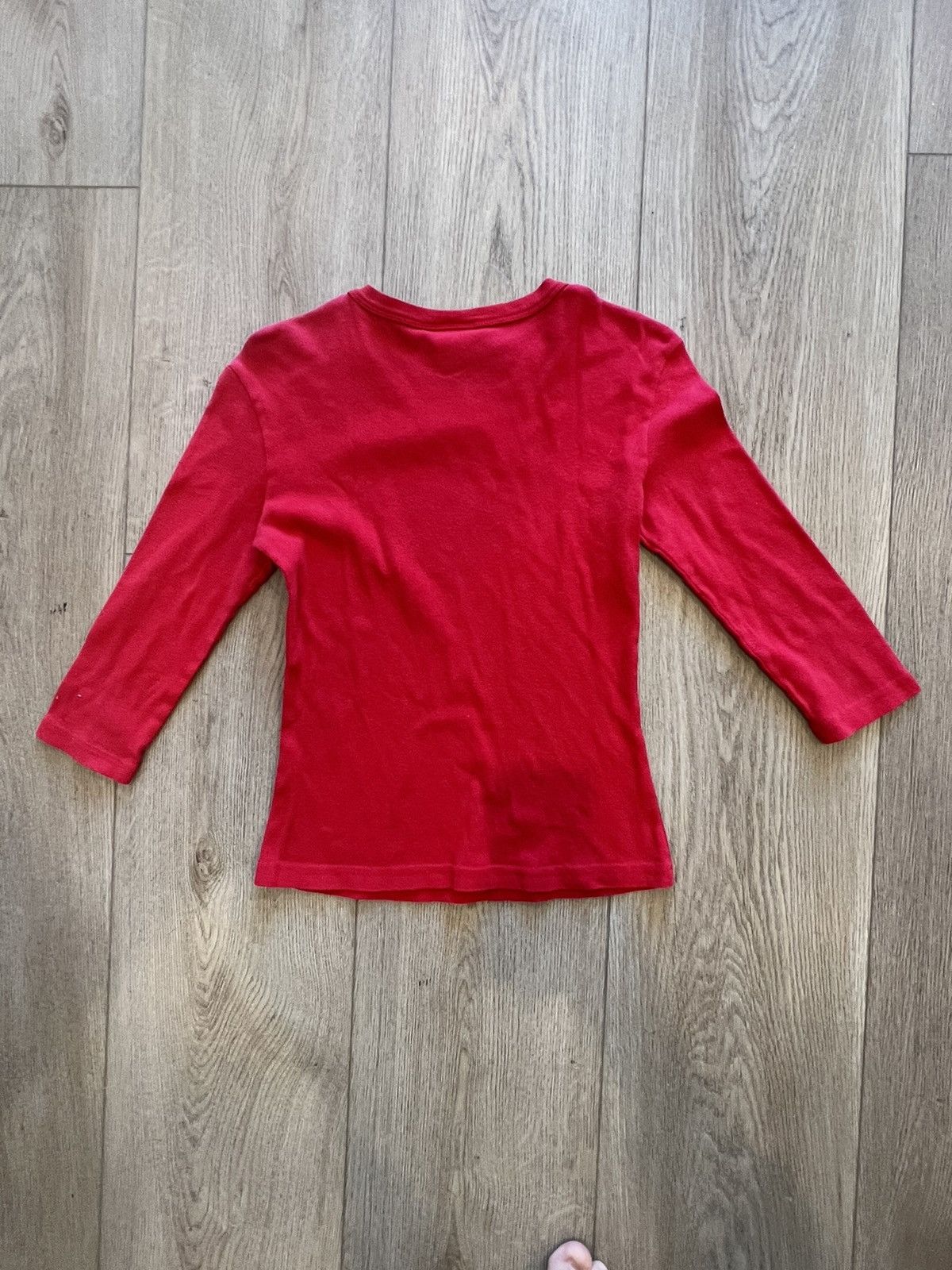 Cartoon Network Glittery Y2K Powerpuff Girls Long Sleeve Baby Tee Top Size S / US 4 / IT 40 - 5 Thumbnail