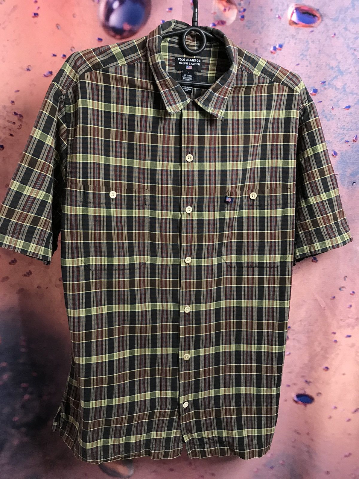 Polo Ralph Lauren × Vintage Vintage Polo Ralph Lauren luxury shirt Size US L / EU 52-54 / 3 - 2 Thumbnail